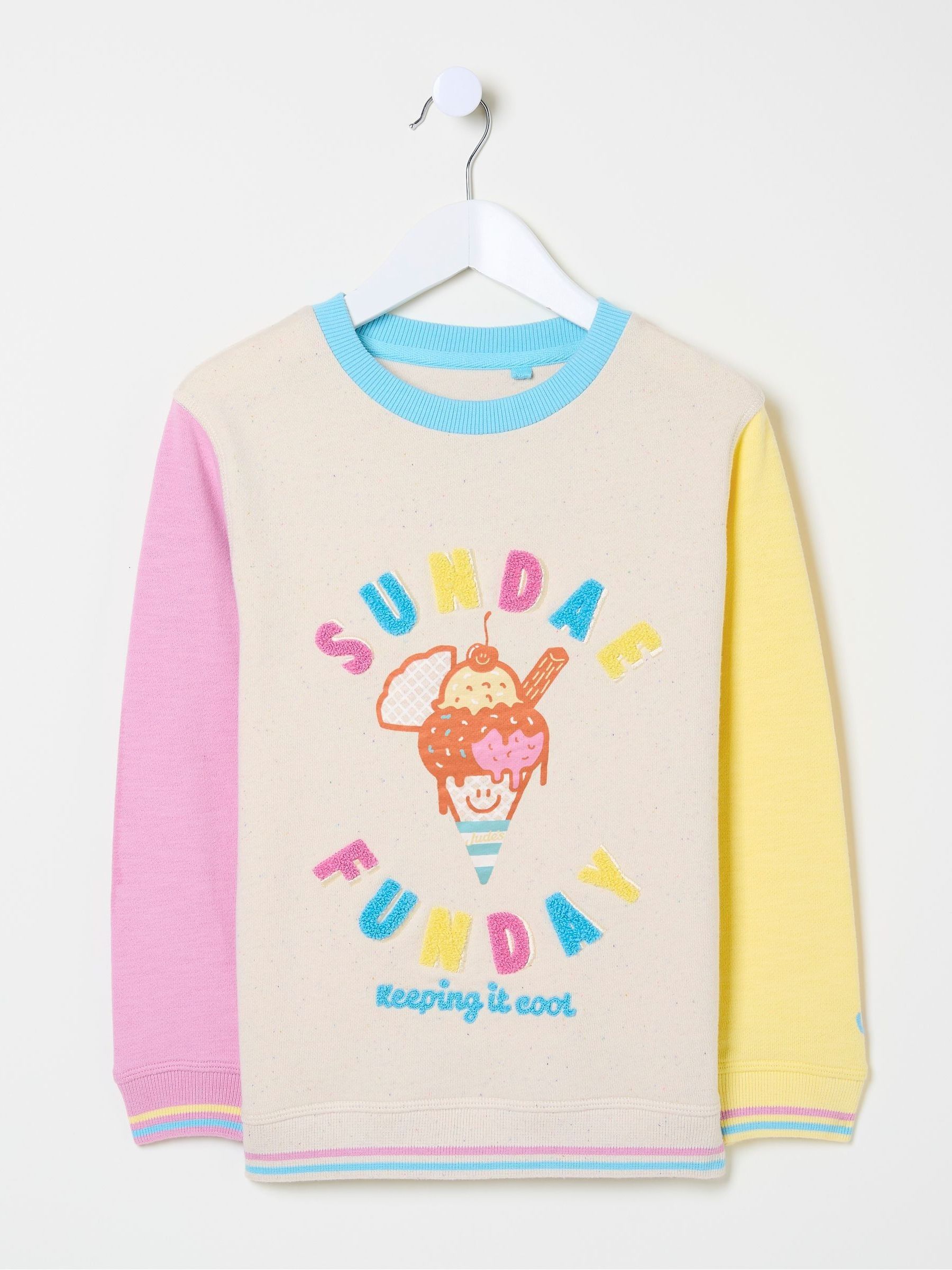 Judes Natural Ice Cream Crew Sweatshirt - Image 6 of 6