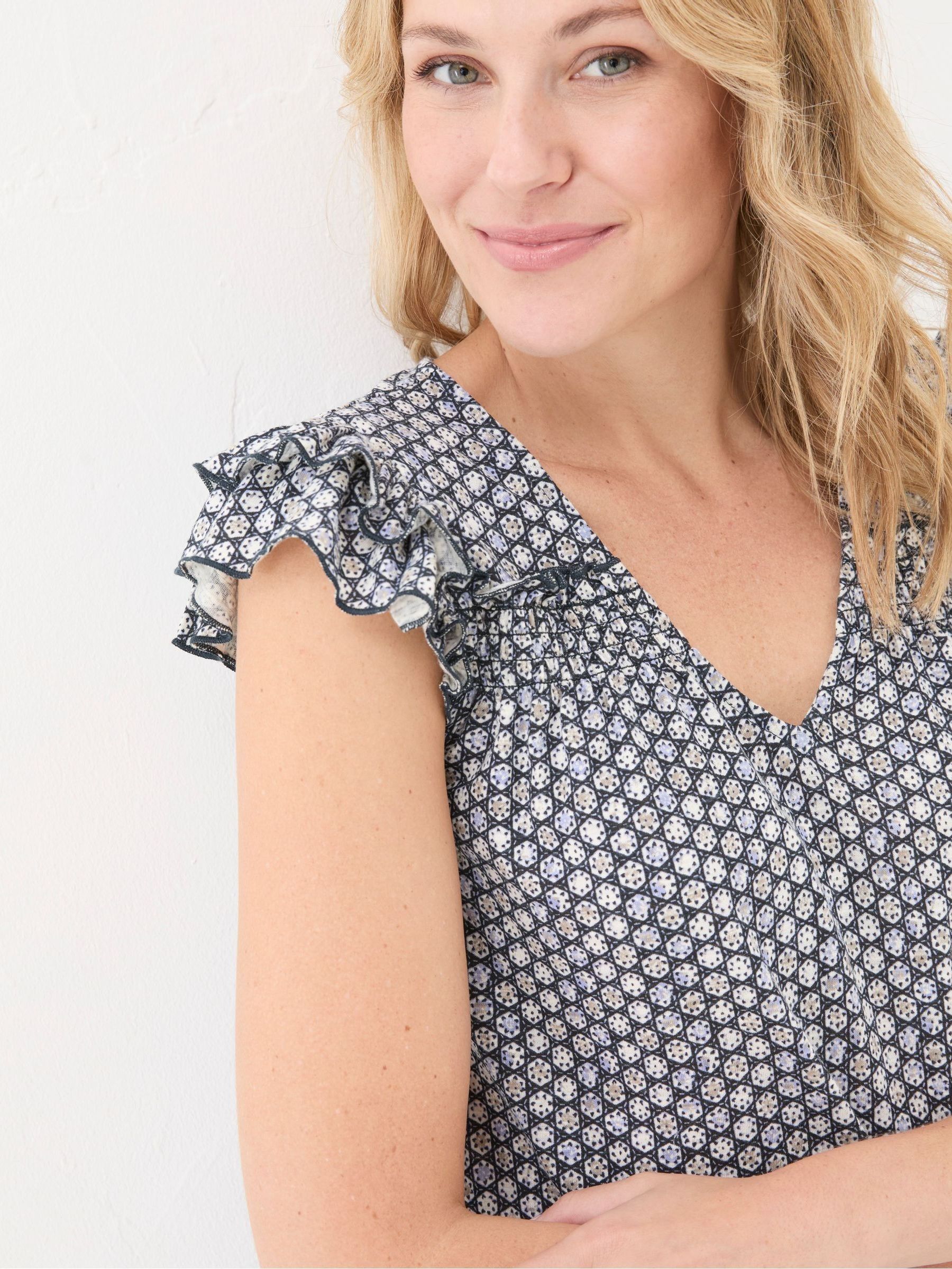 Katy Black Star Geo Tunic - Image 4 of 5