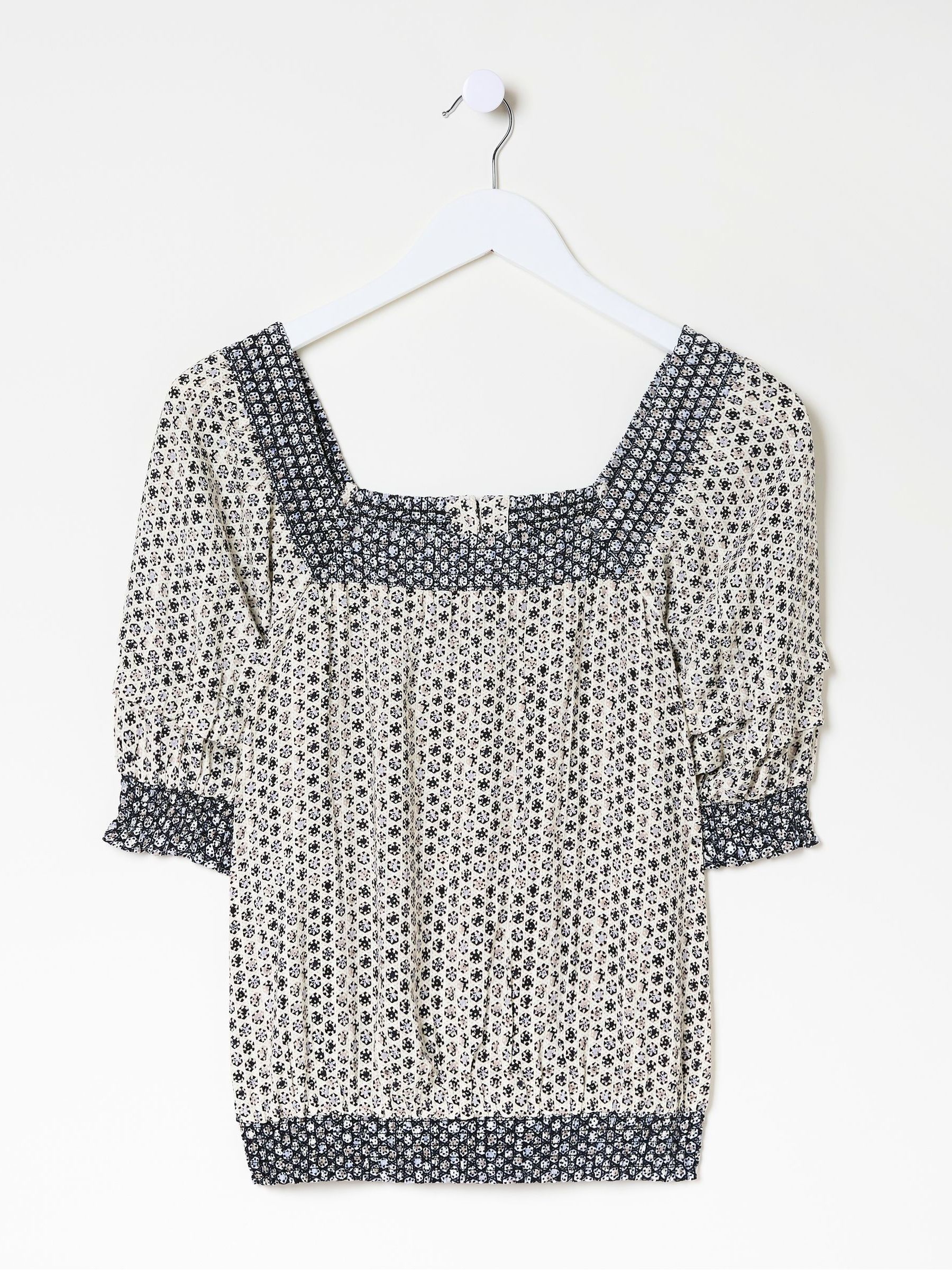 Saanvi Natural Star Geo Blouse - Image 5 of 5