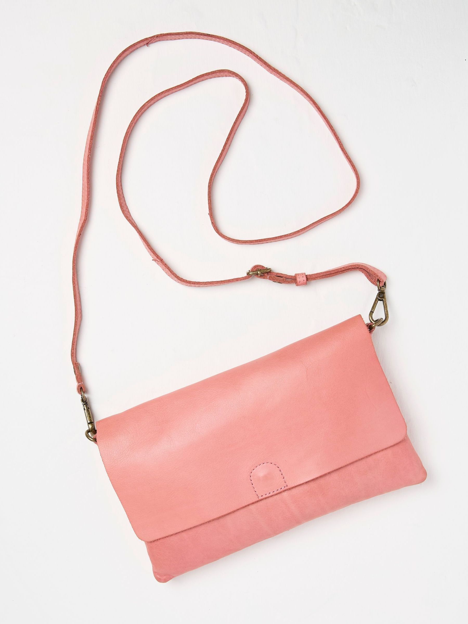 Elena Pink Wristlet Cross-Body Bag - Image 1 of 3