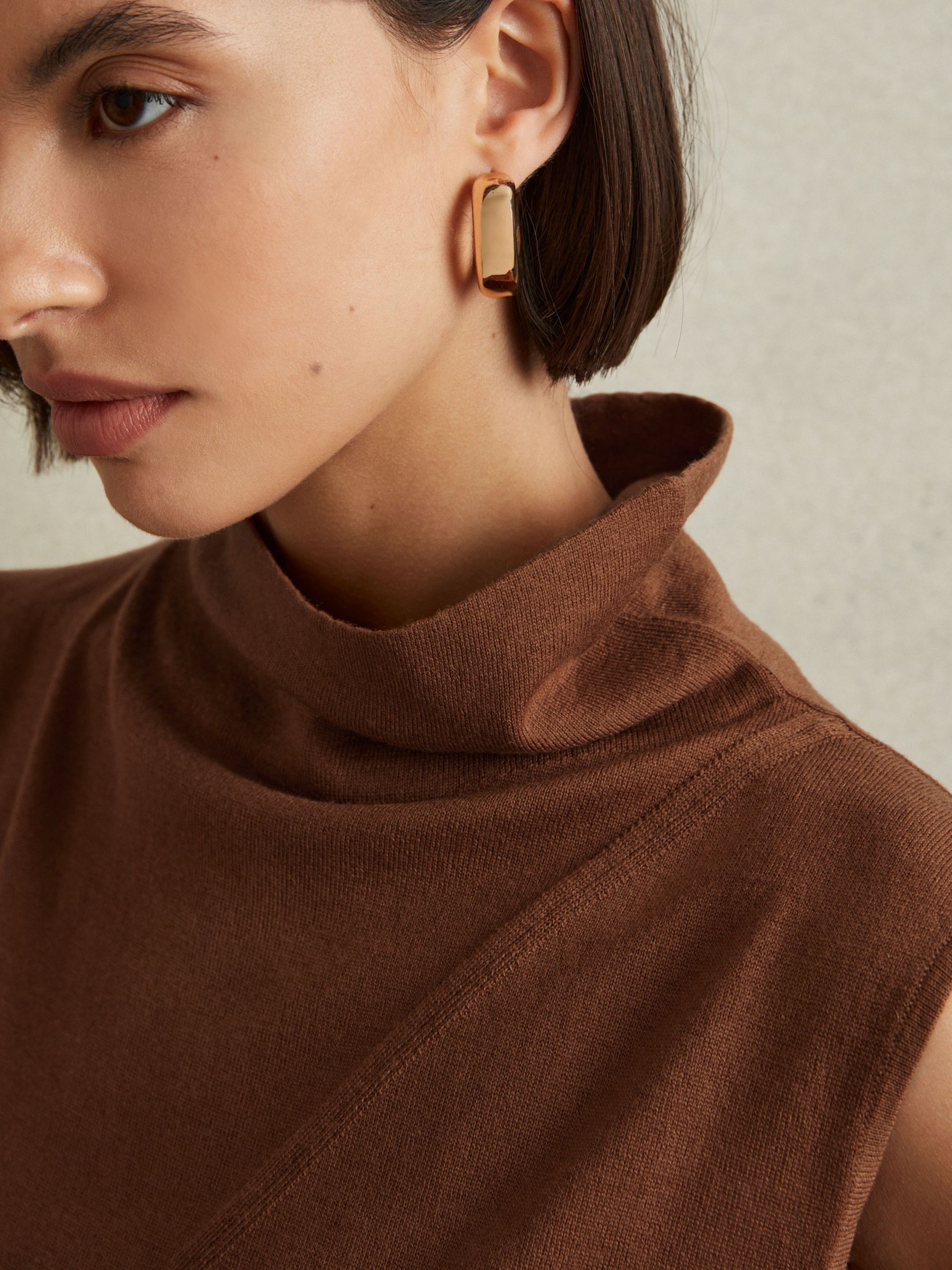 【海外限定】REISSTシャツ☆Harper Wool Funnel Neck Sleeveless Reiss Harper Funnel Neck Sleeveless Wool Sweater | Nordstrom