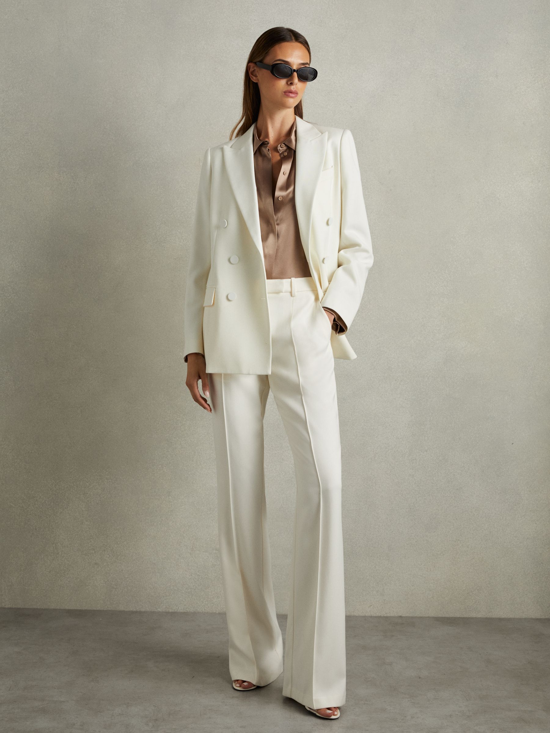 Silk Shirt in Mink - Image 3 of 6