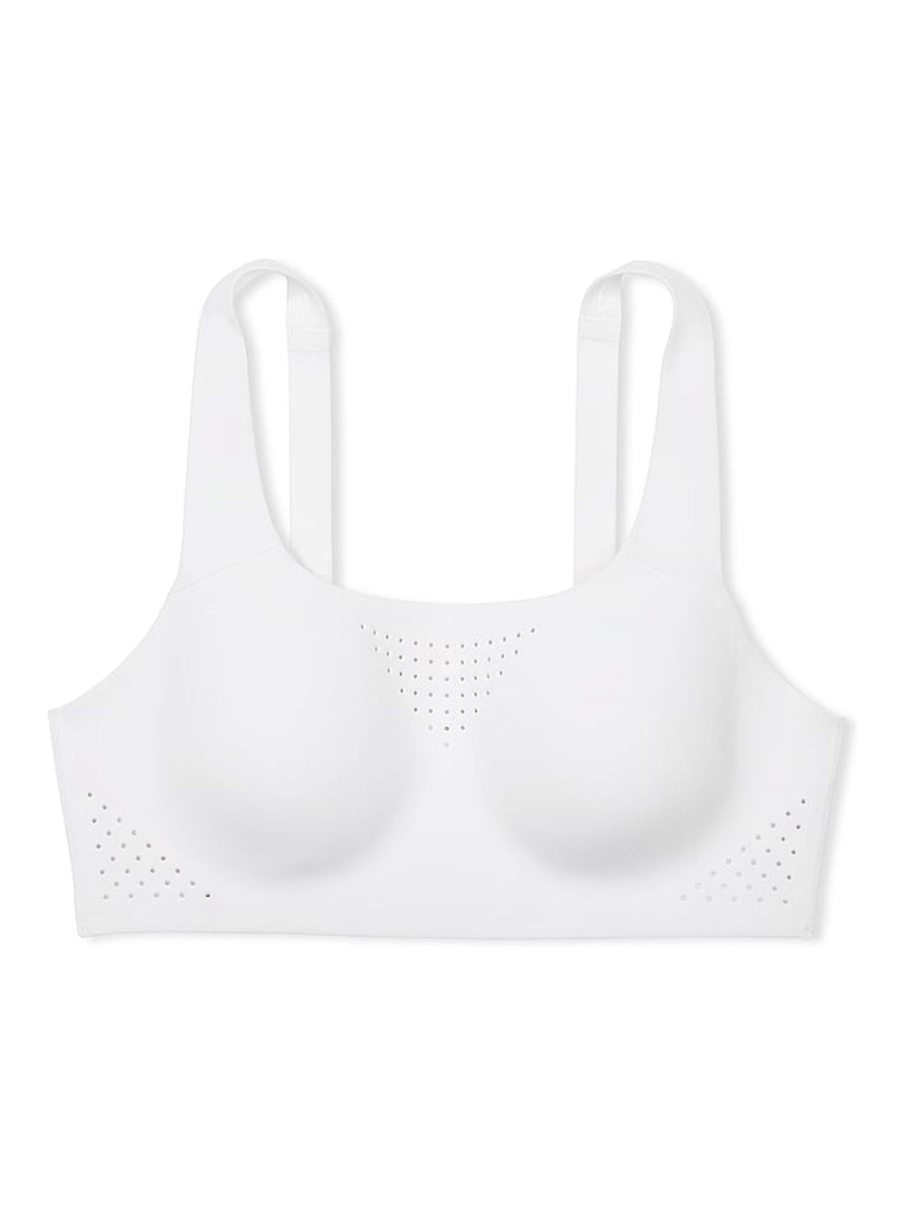 White Back Close Featherweight Max High Support Sports Bra - Image 3 of 4