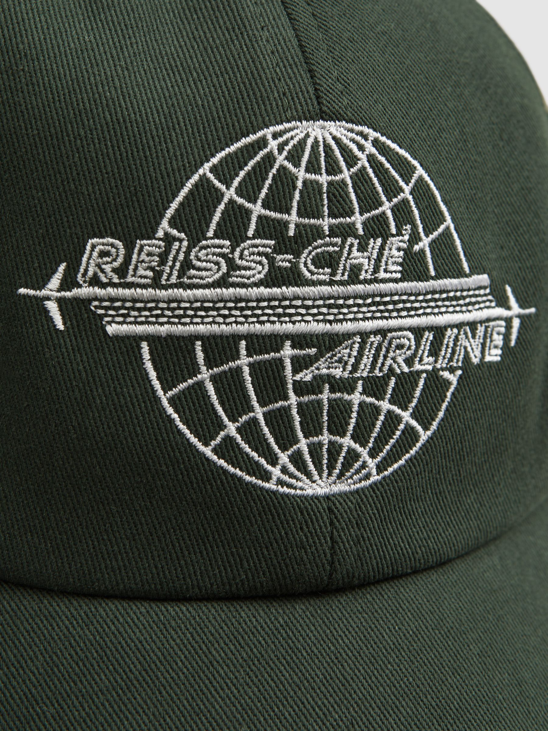 Glade Green Ché Embroidered Motif Baseball Cap - Image 3 of 3