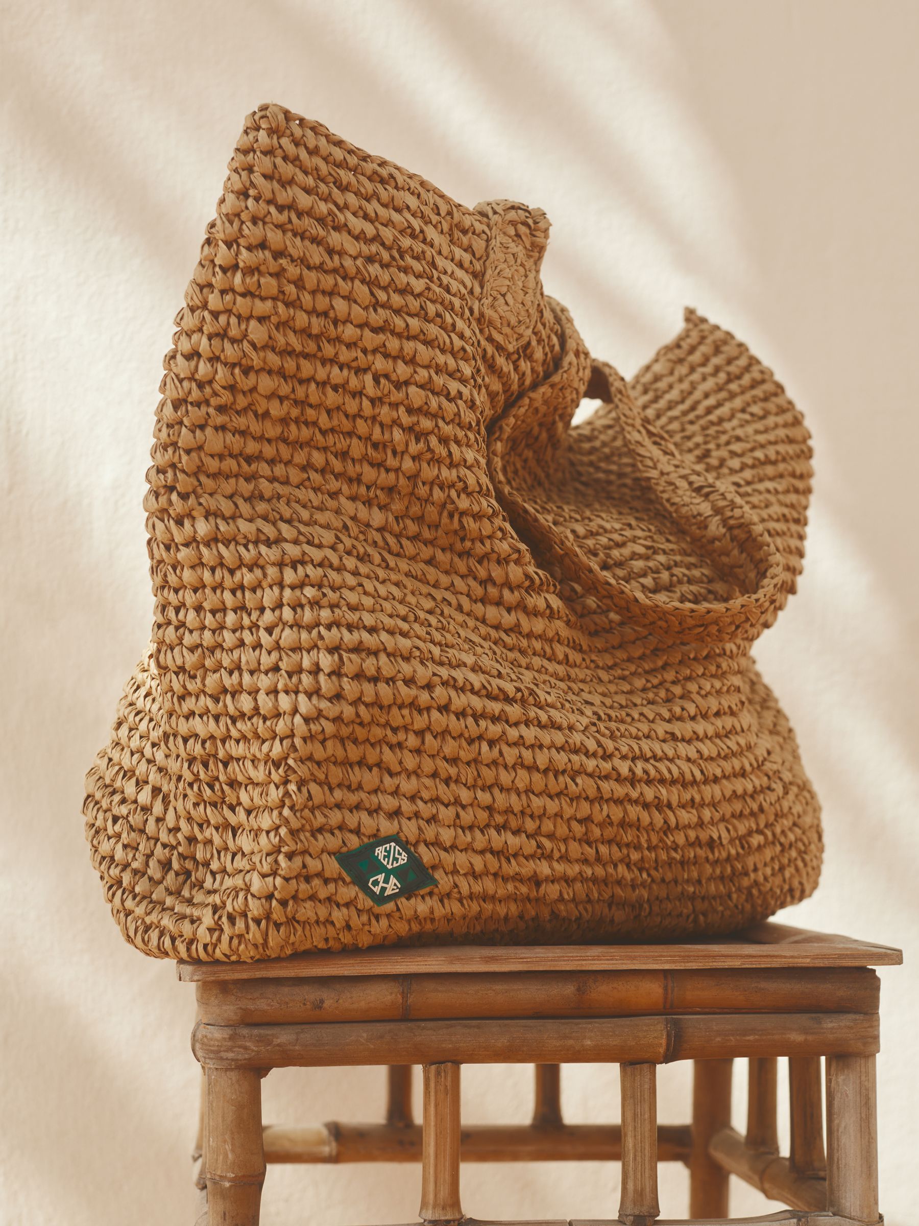 Ravello Natural Ché Raffia Tote Bag - Image 1 of 6