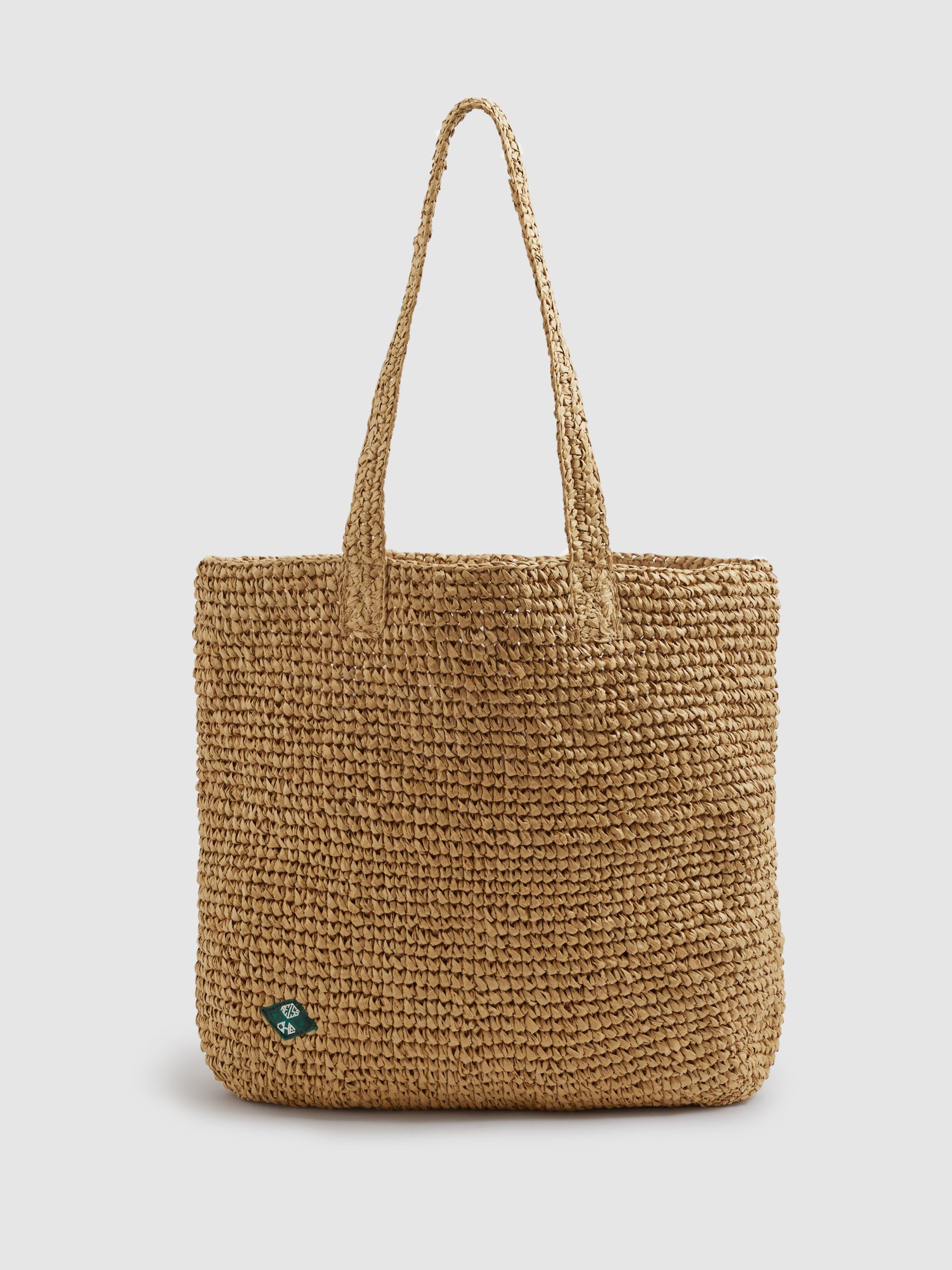 Ravello Natural Ché Raffia Tote Bag - Image 2 of 6