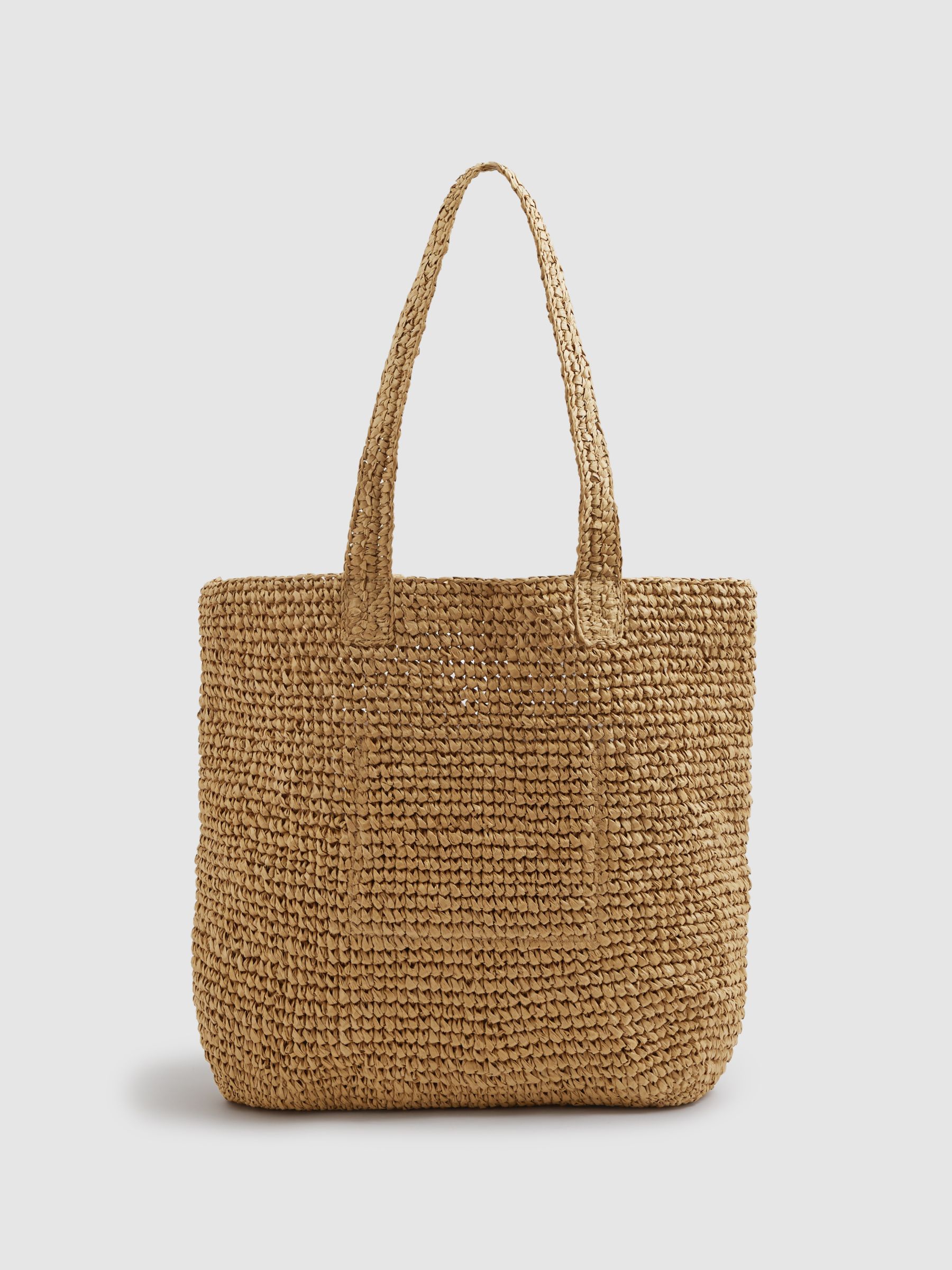 Ravello Natural Ché Raffia Tote Bag - Image 4 of 6