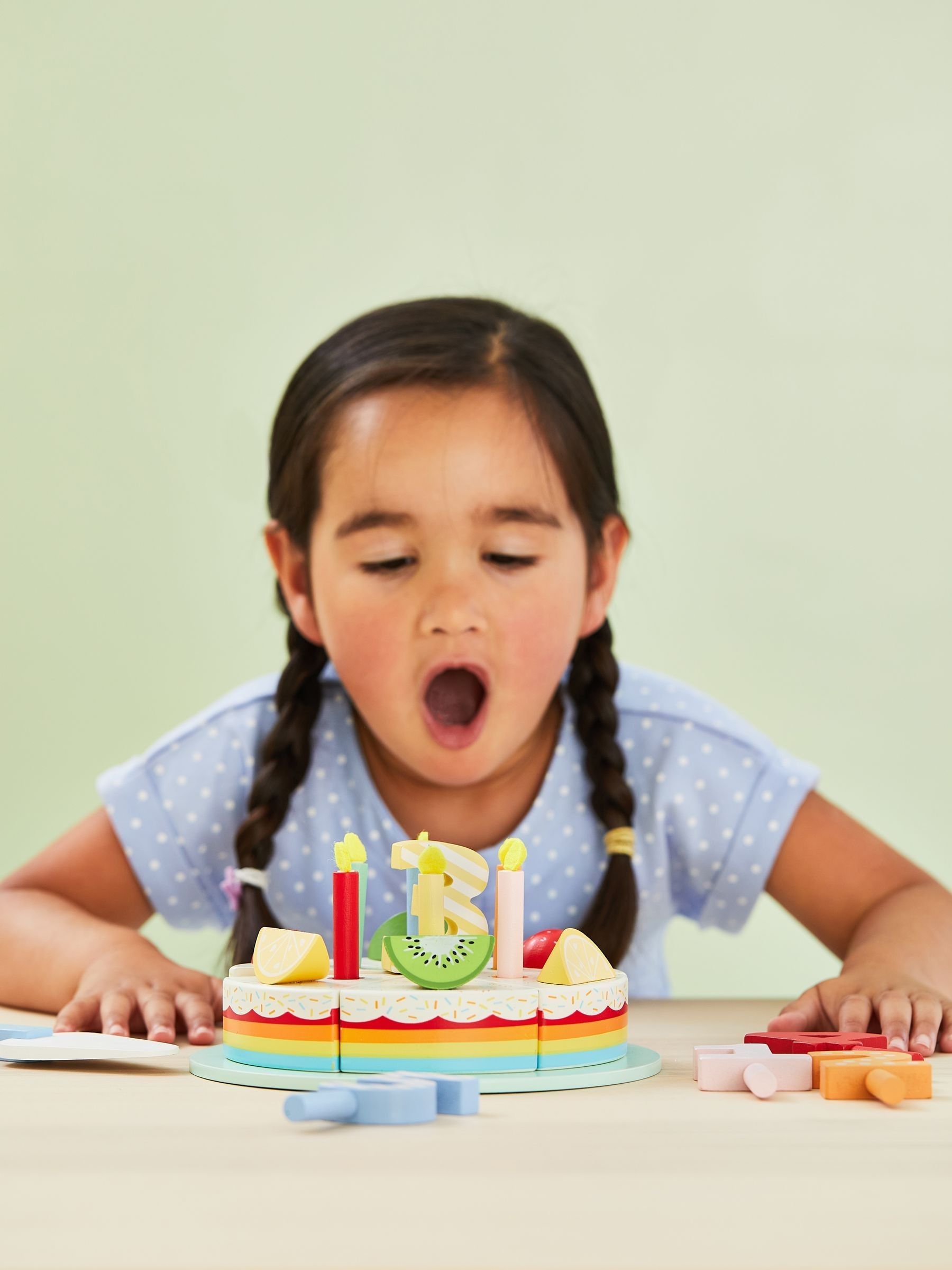 Rainbow Birthday Cake - Image 9 of 10