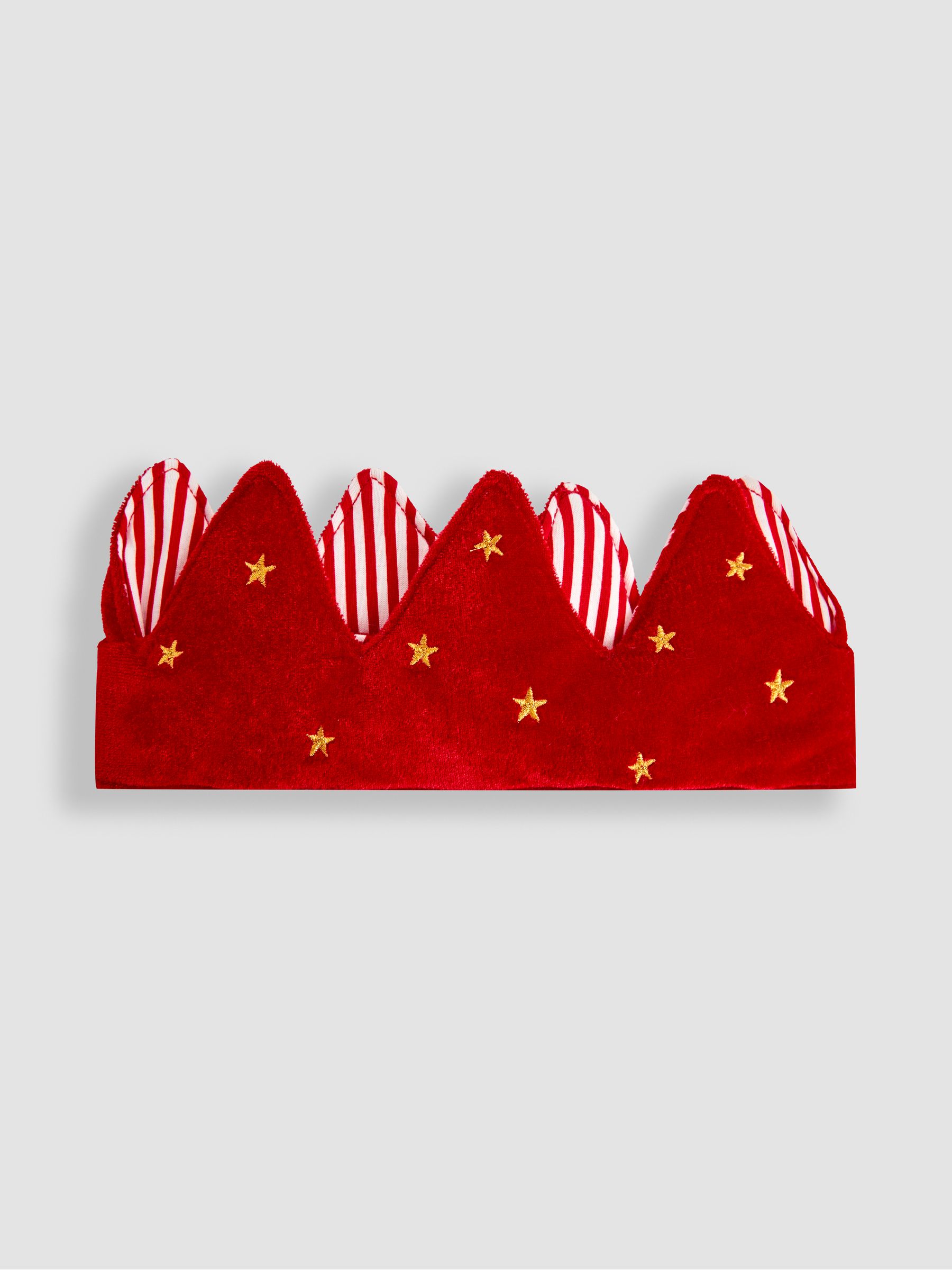 Red Velvet Party Christmas Crown - Image 2 of 3