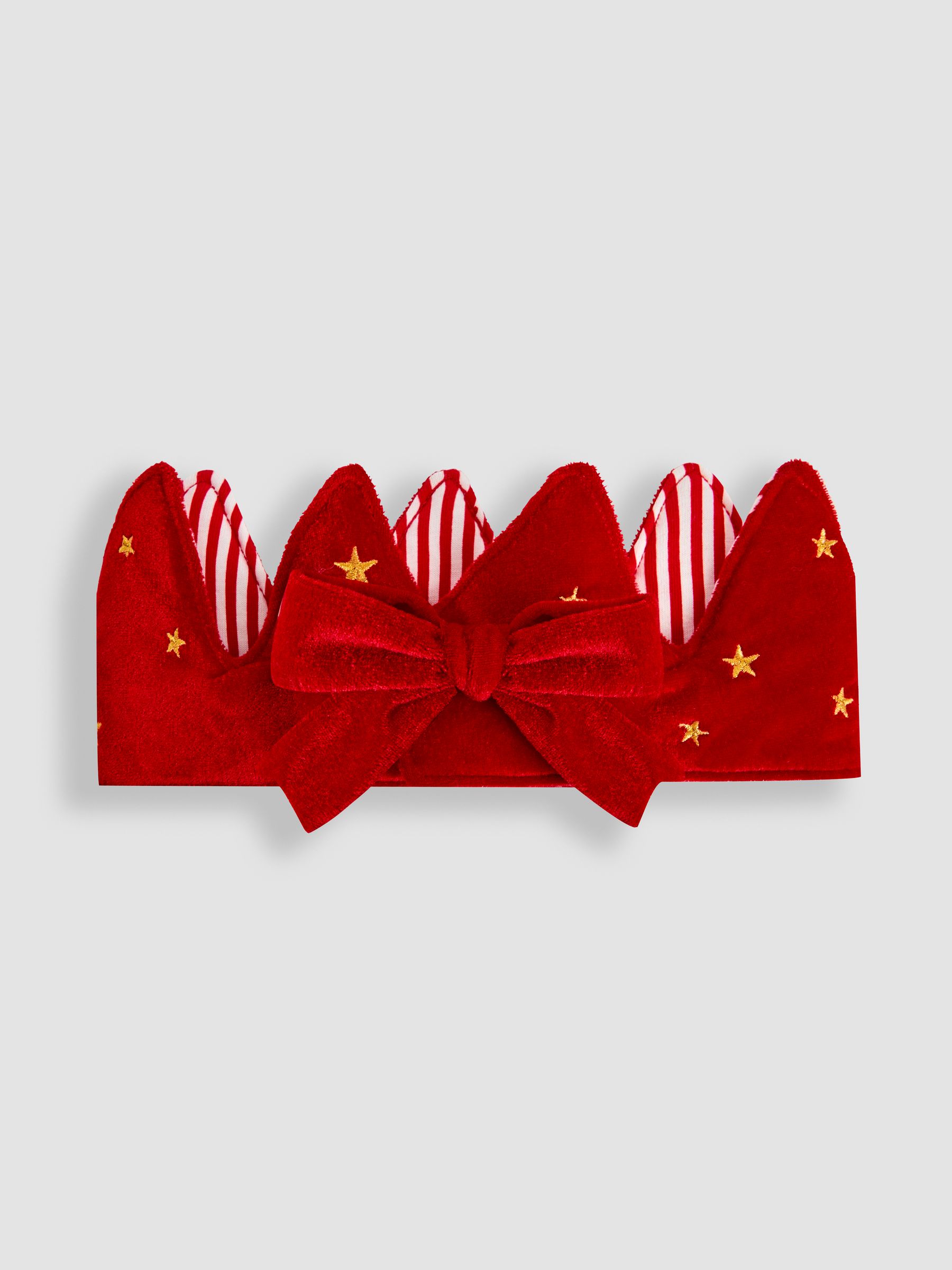 Red Velvet Party Christmas Crown - Image 3 of 3