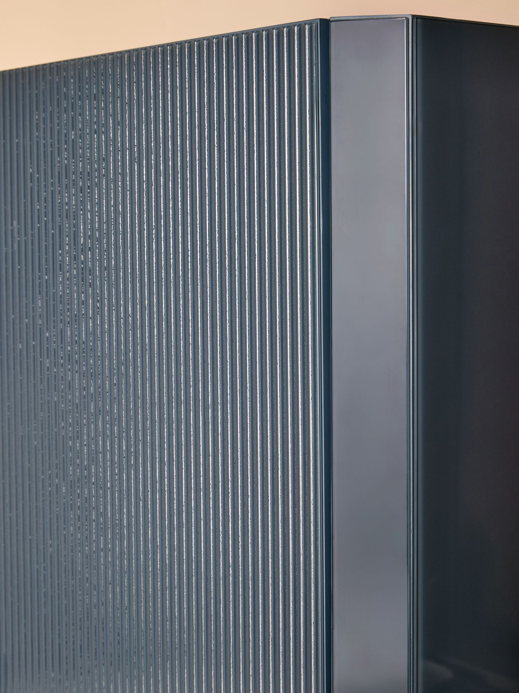 Eleni Double Wardrobe in Blue Glass - Image 6 of 6
