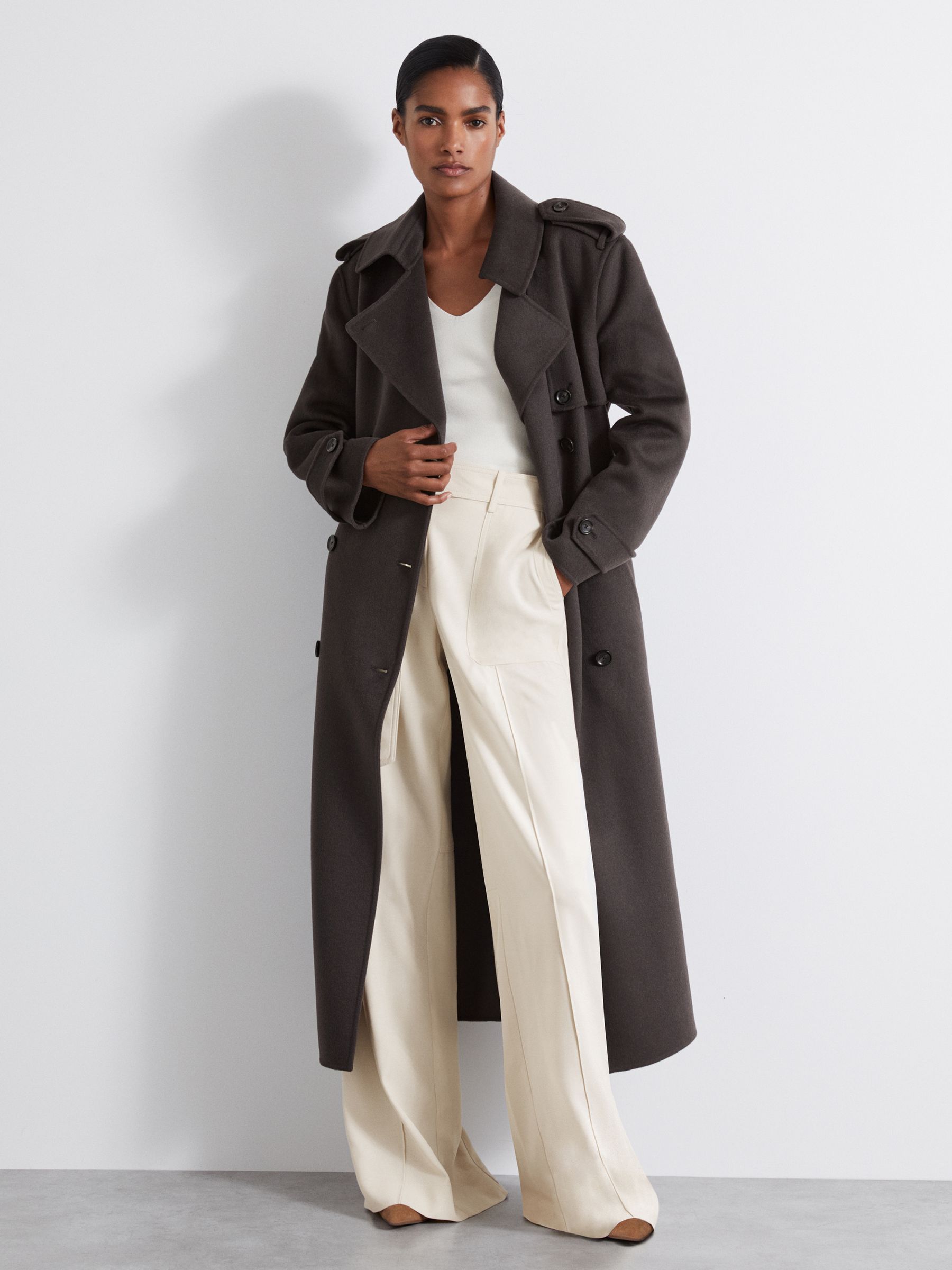 Risley リズレー docking long trench coat Risley リズレー