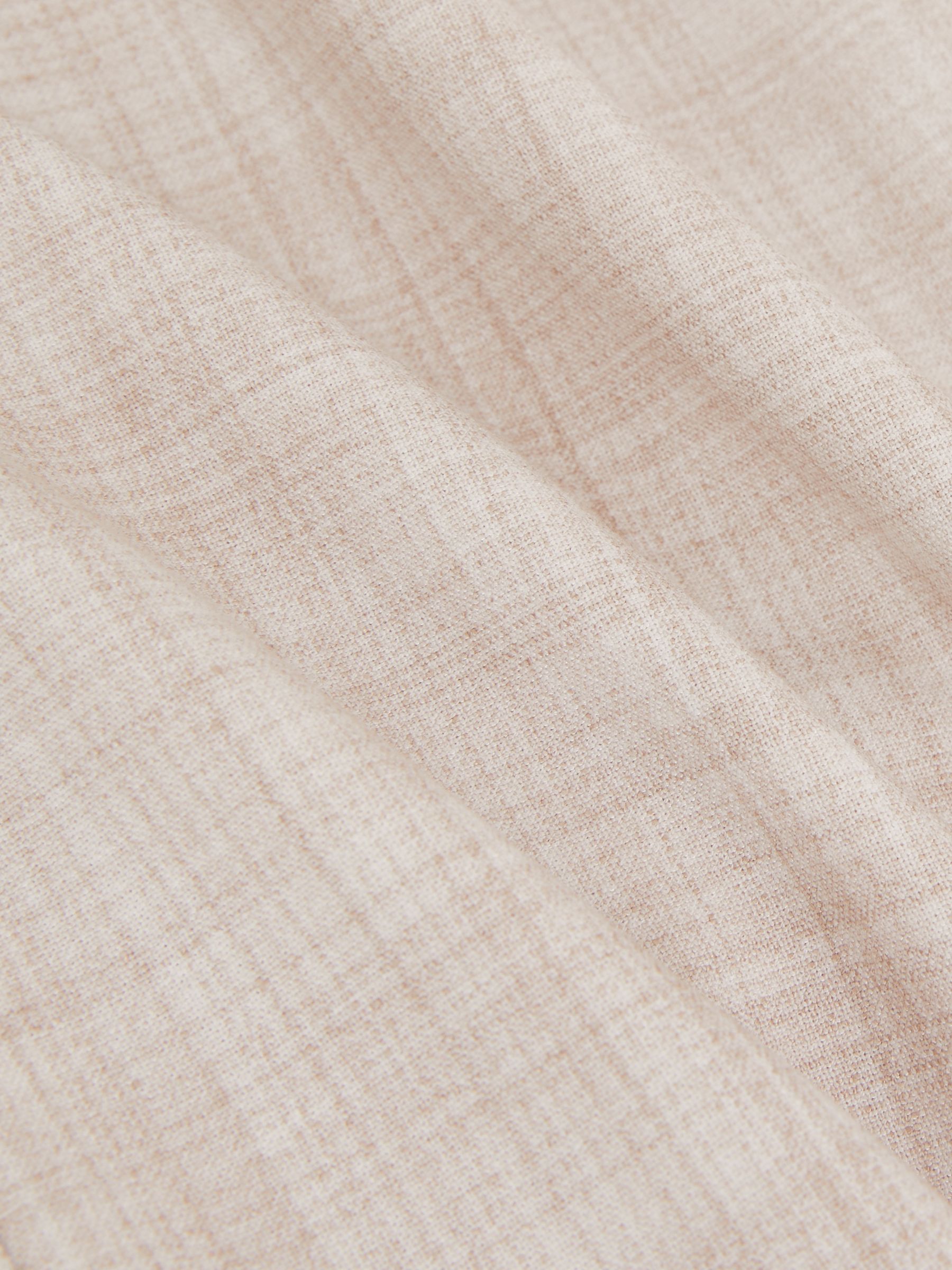 Double-Breasted Check Suit Blazer Regular-Fit in Stone - Image 6 of 6