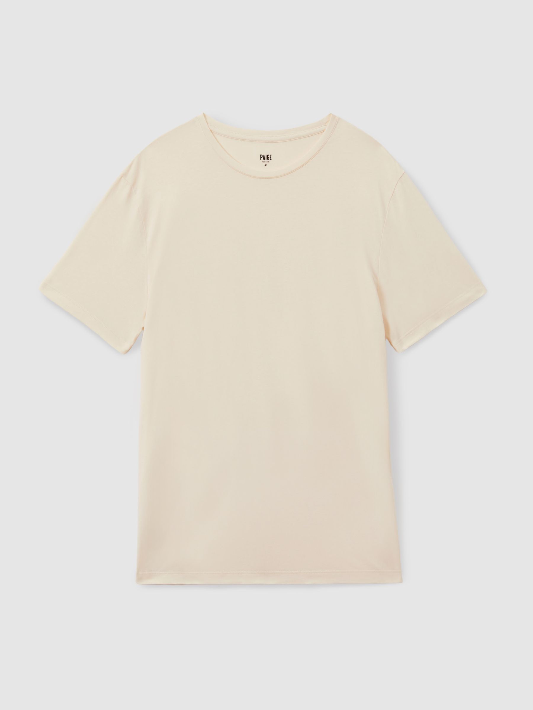 Paige Crew Neck T-Shirt in Ceramic - Image 1 of 4