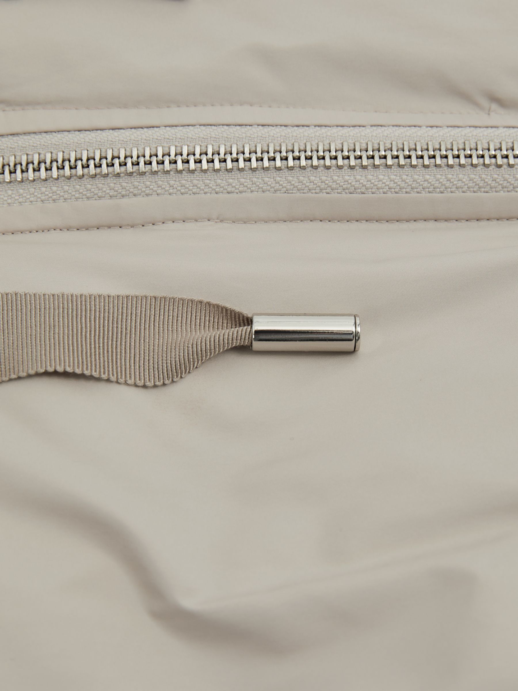 Padded Hooded Gilet in Neutral - Image 6 of 6