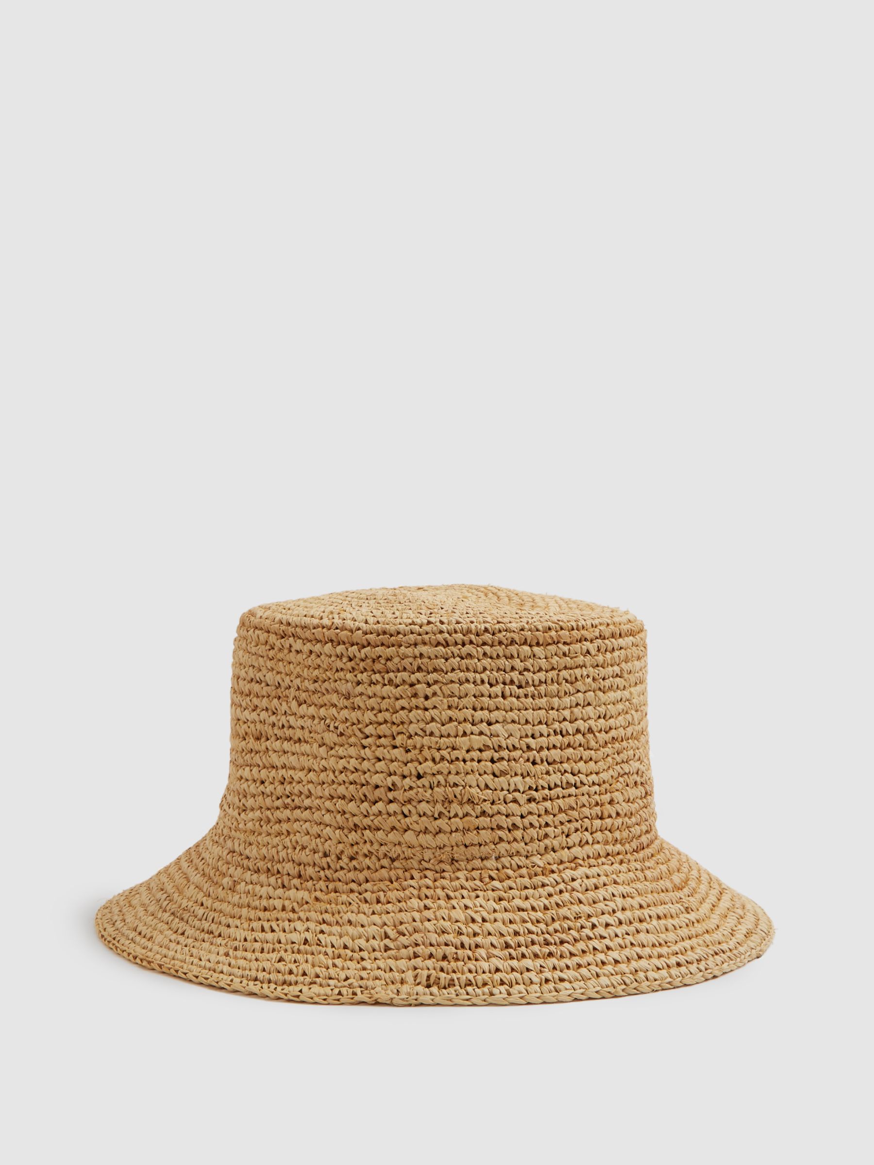 Corallo Natural Reiss | Ché Raffia Bucket Hat - Image 3 of 4