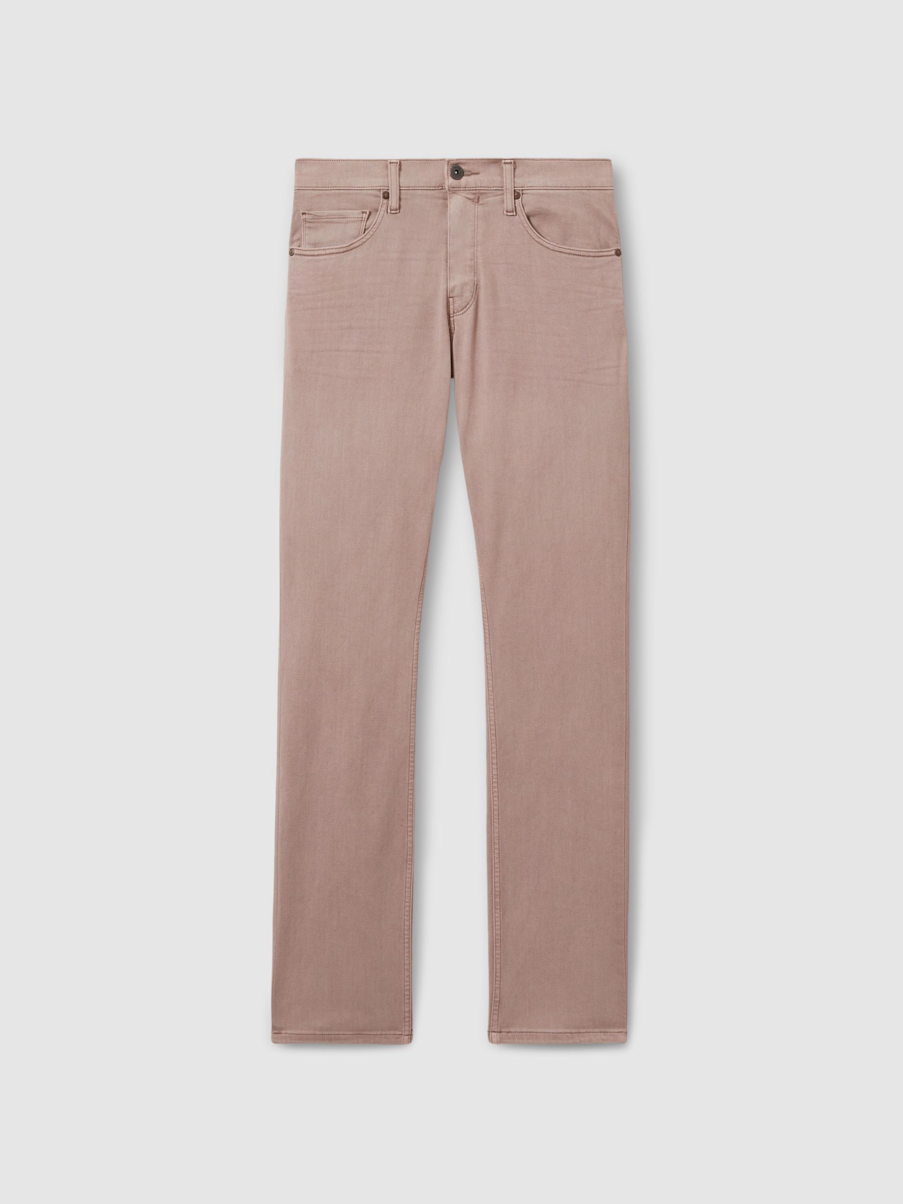 Paige Straight Leg Jeans in Vintage Orchid - Image 2 of 6
