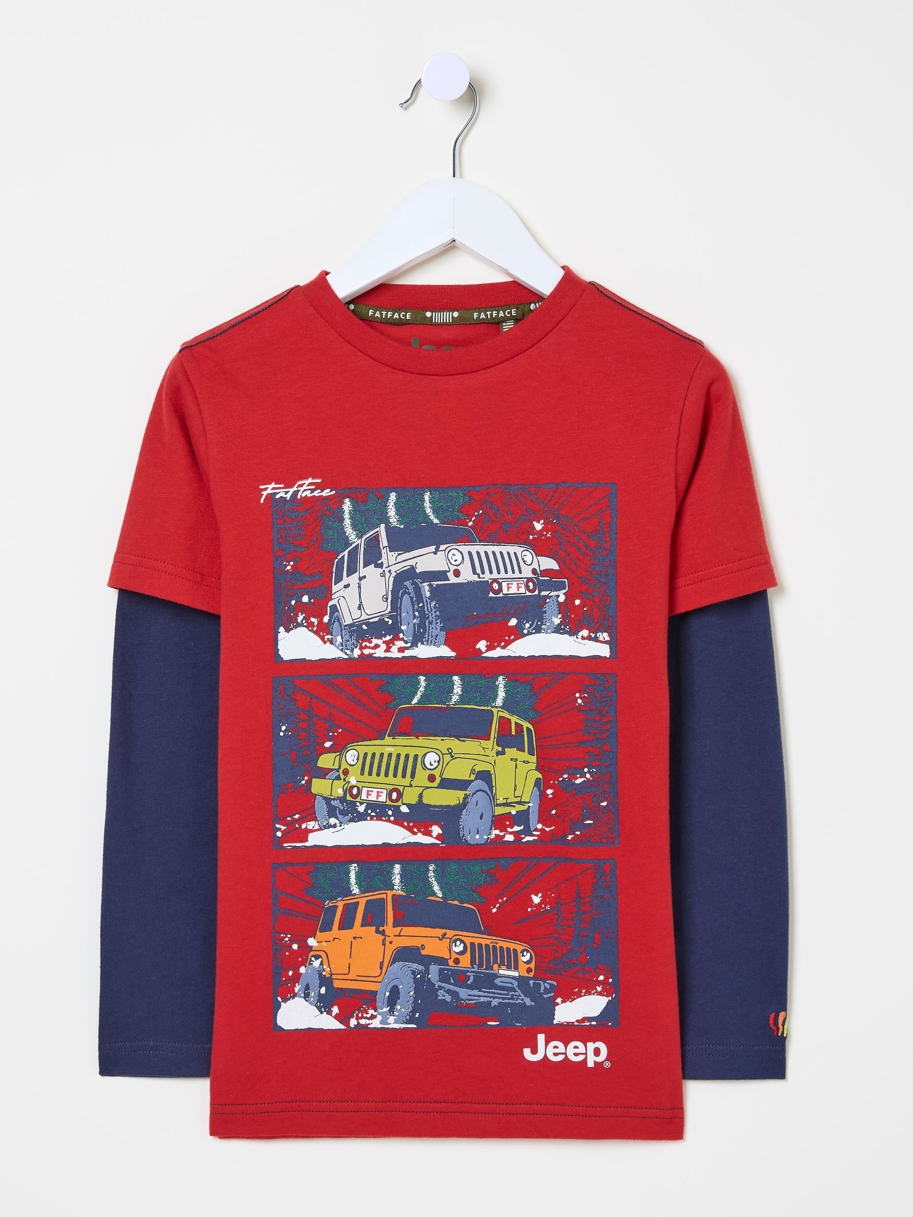 Red Jeep T-Shirt - Image 6 of 6 Red Jeep T-Shirt - Image 6 of 6