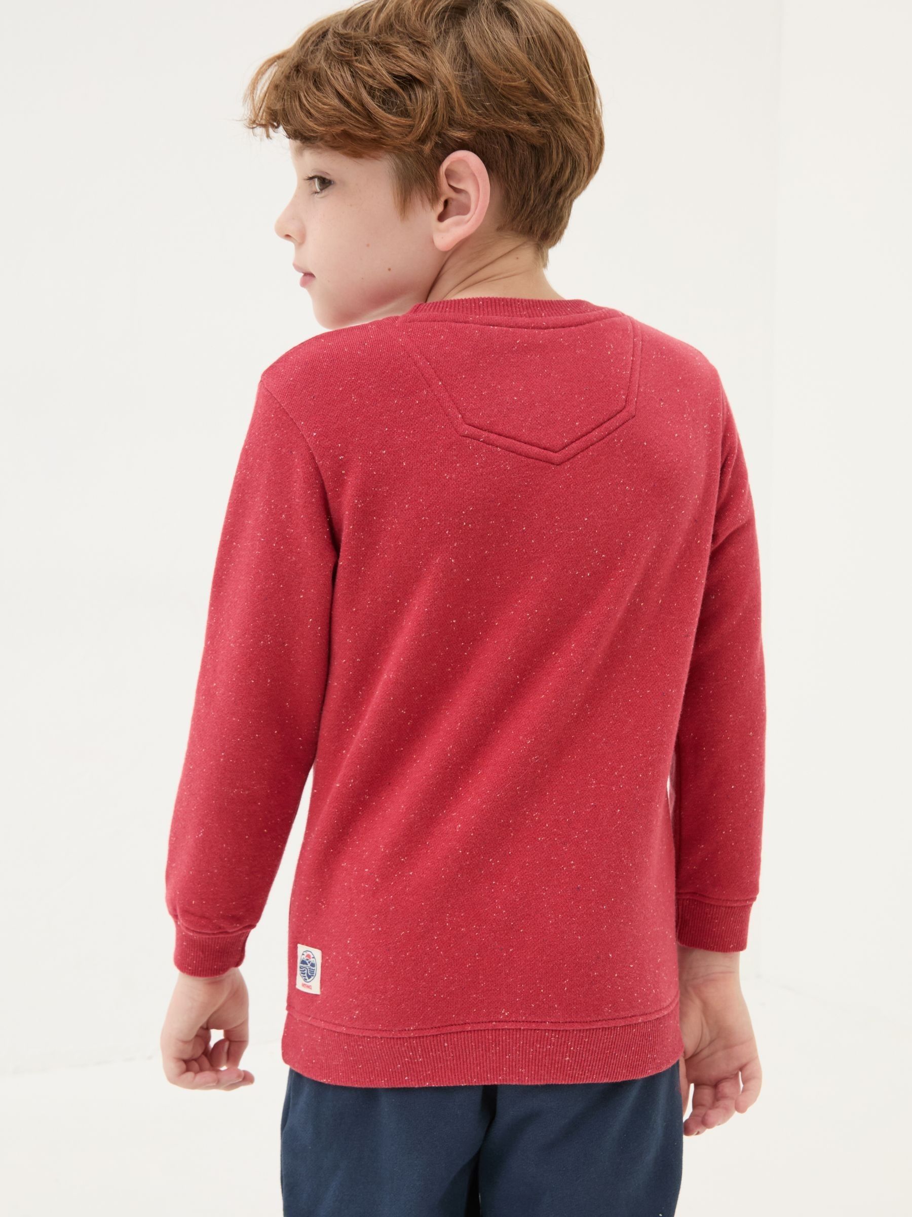 Red Space Crew Sweater - Image 2 of 5