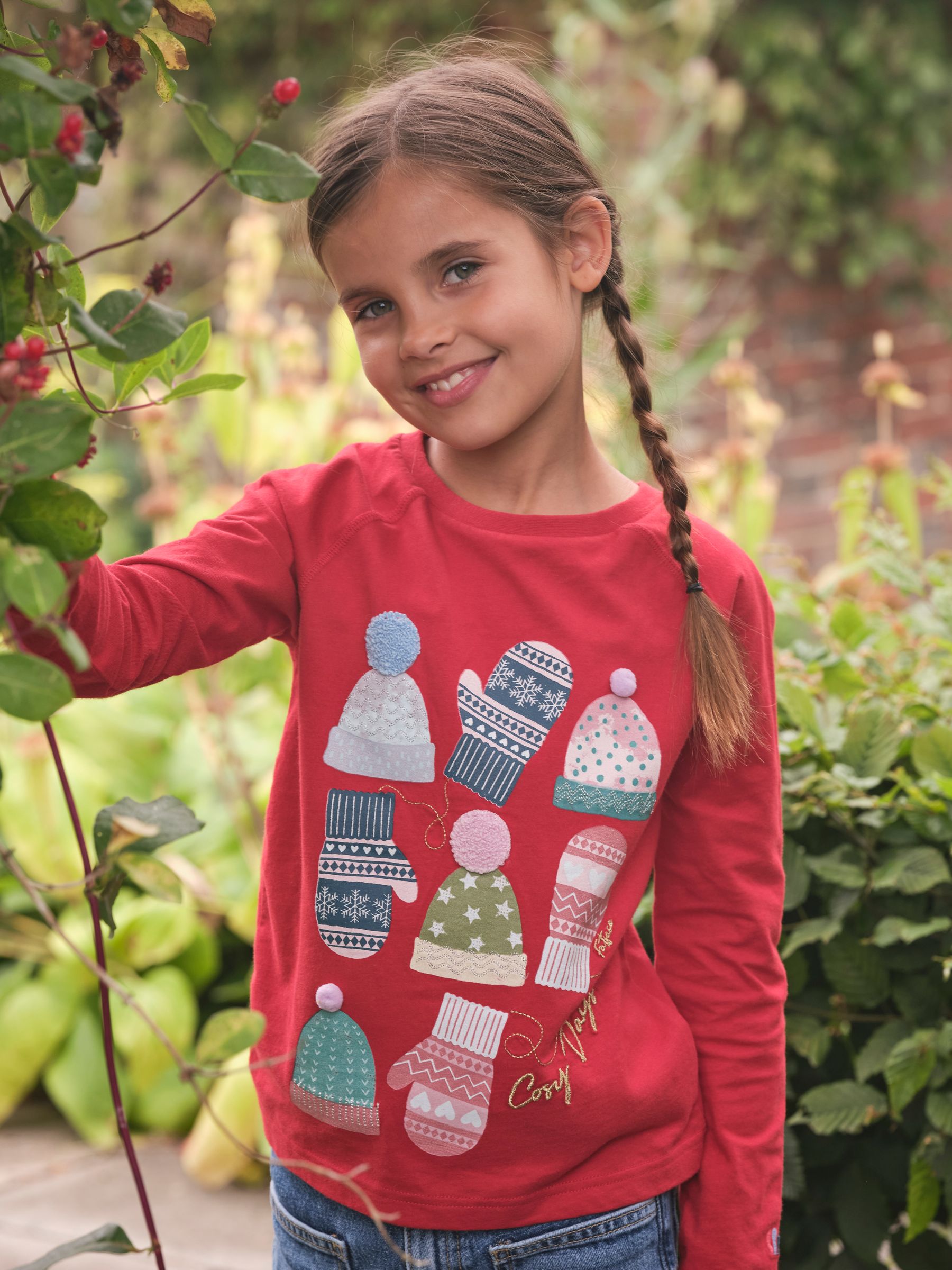 Red Festive T-Shirt - Image 2 of 6