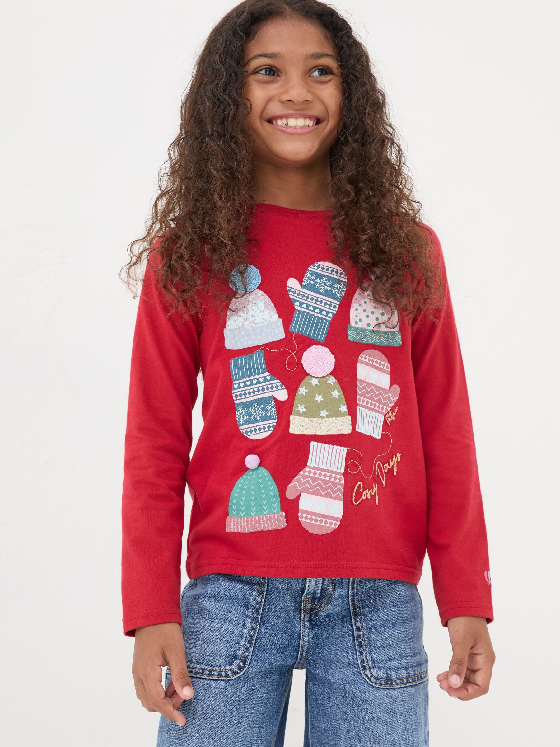 Red Festive T-Shirt - Image 3 of 6