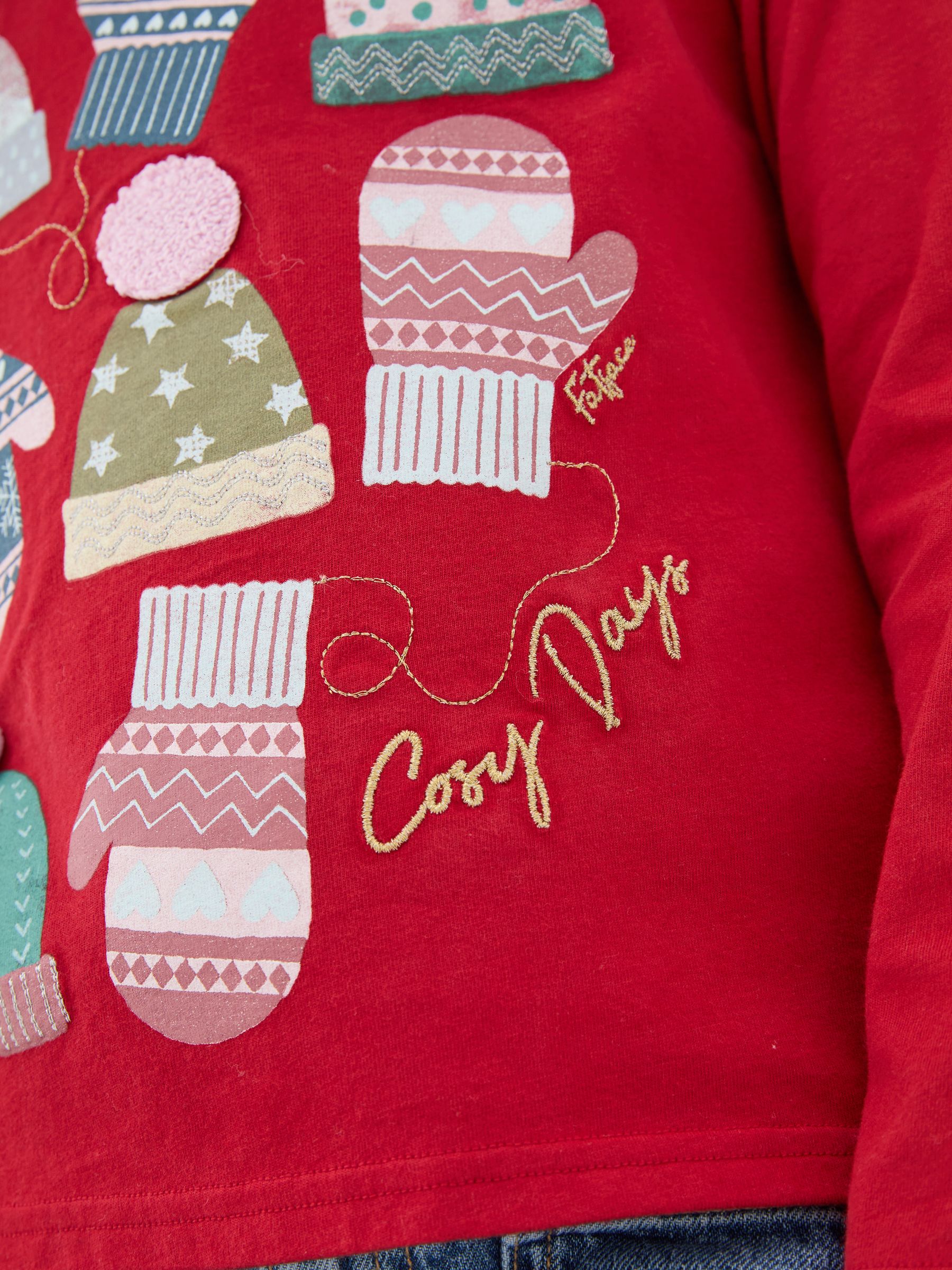 Red Festive T-Shirt - Image 5 of 6