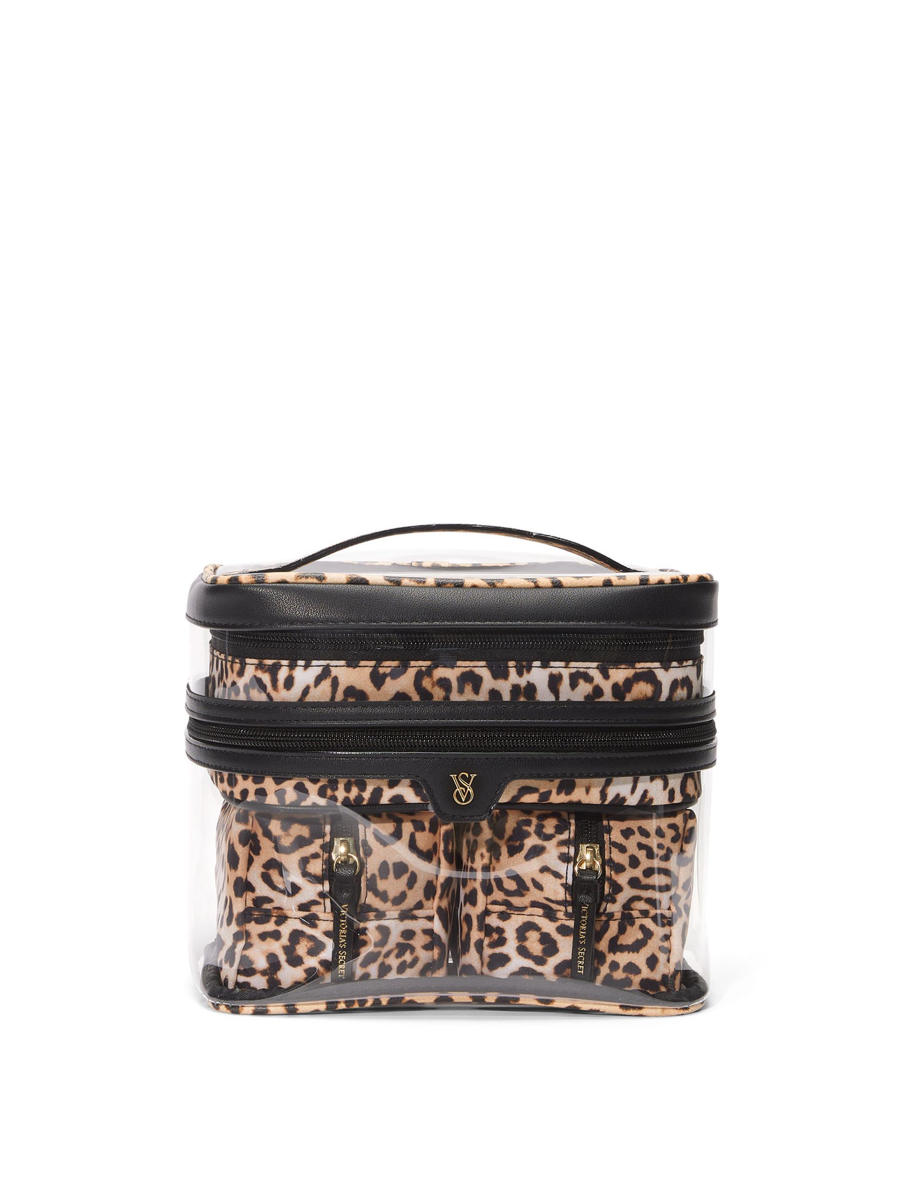 Leopard Brown 4 in 1 Makeup Bag - Image 2 of 3