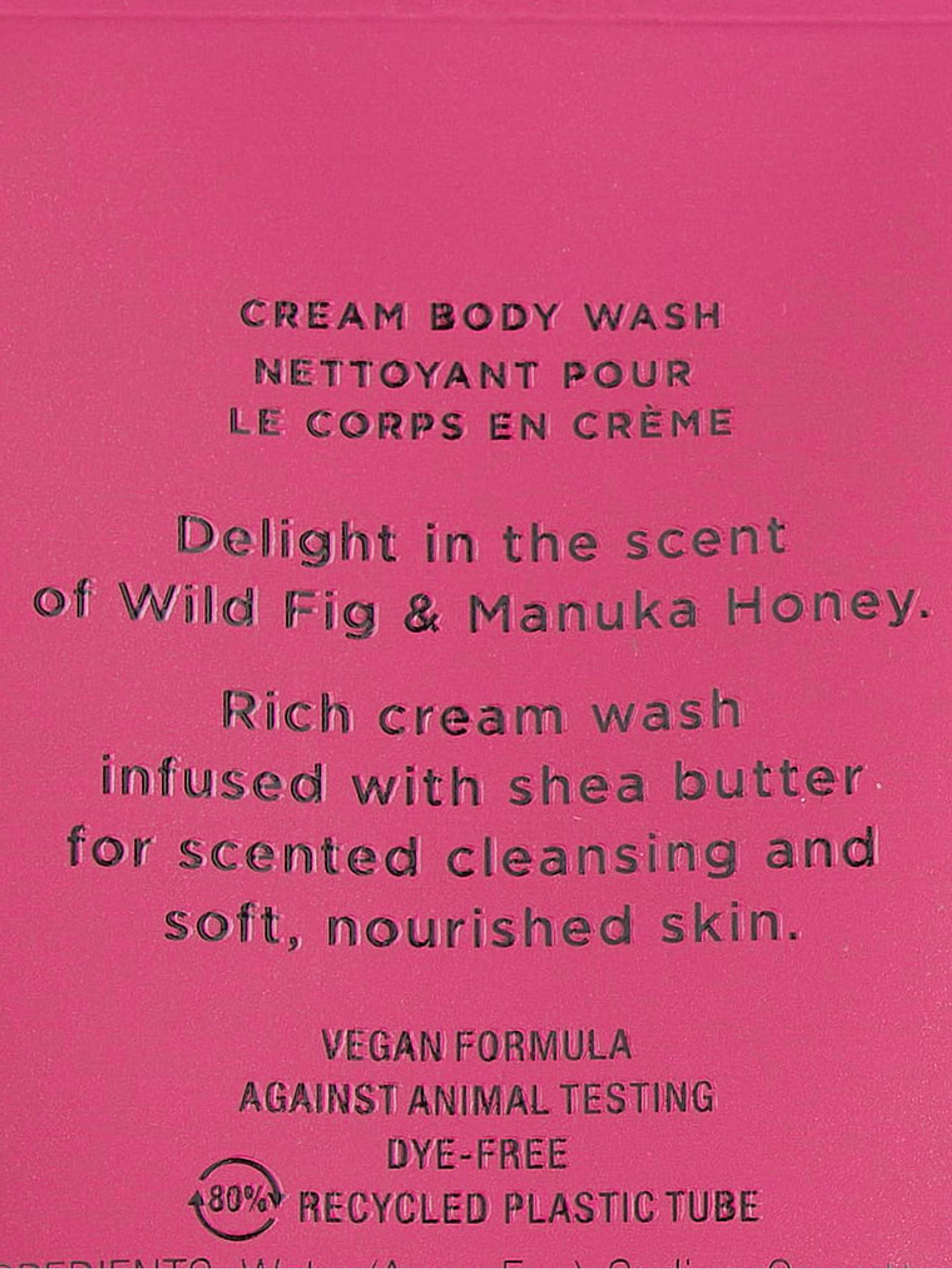 Wild Fig & Manuka Honey Body Wash 236ml - Image 2 of 2