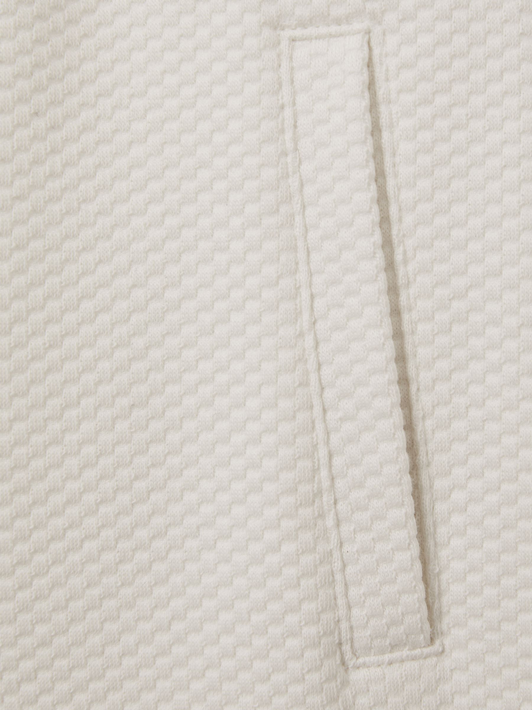 9-14 yrs Textured Drawstring Shorts in Off White - Image 5 of 5