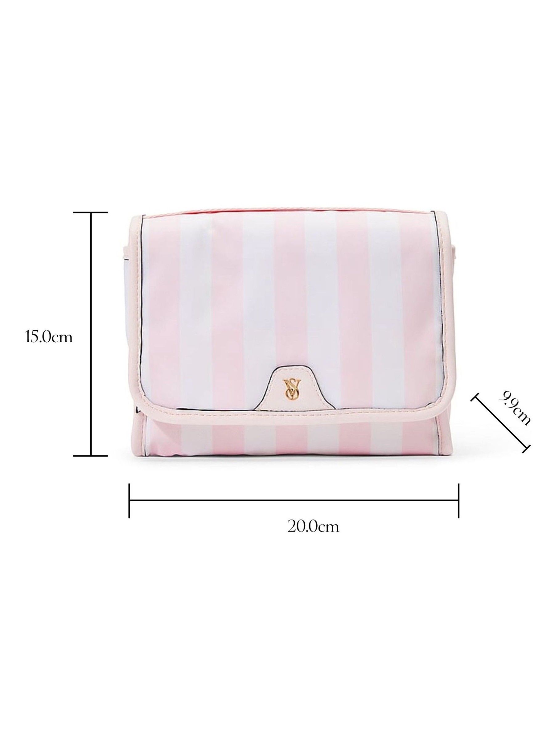 Bridal Blush Pink Jetsetter Hanging Makeup Bag - Image 4 of 4