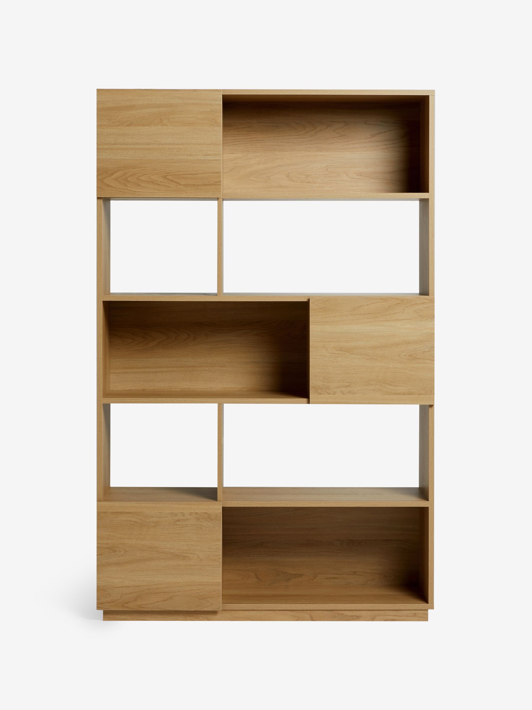 Blaze Wide Shelving Unit in Oak Effect - Image 2 of 2