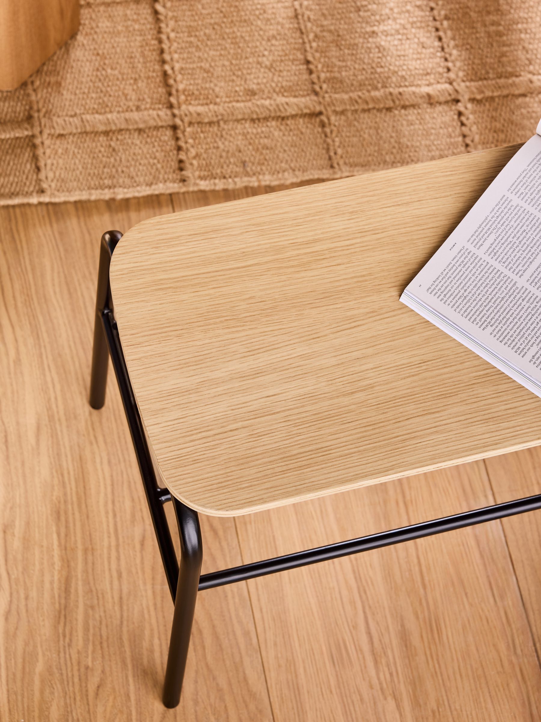 Sadie Bench in Black - Image 3 of 5