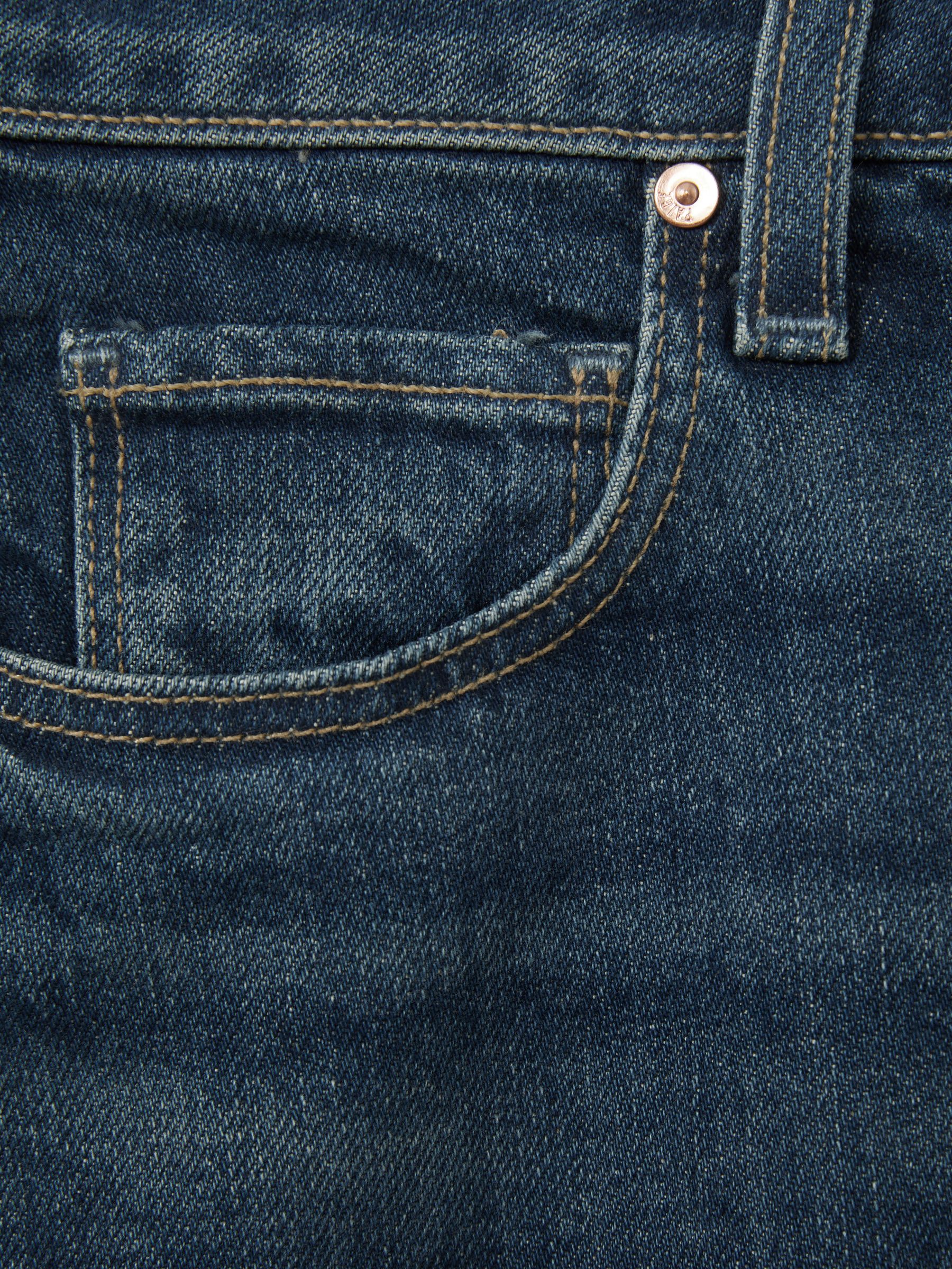 Angela Blue Paige High Rise Denim Maxi Skirt - Image 5 of 5