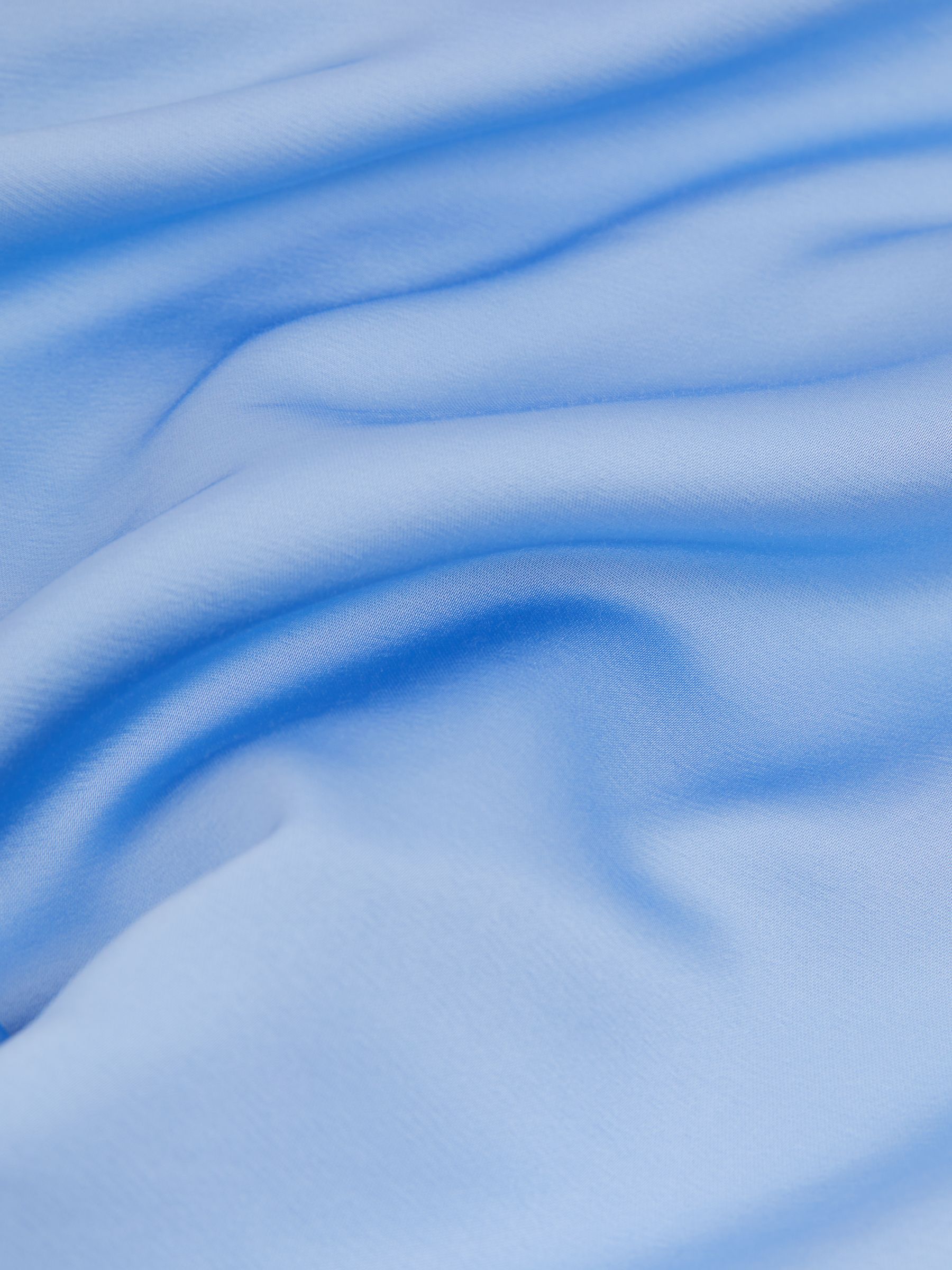 Significant Other Satin Cowl Neck Midi Dress in Blue - Image 5 of 5