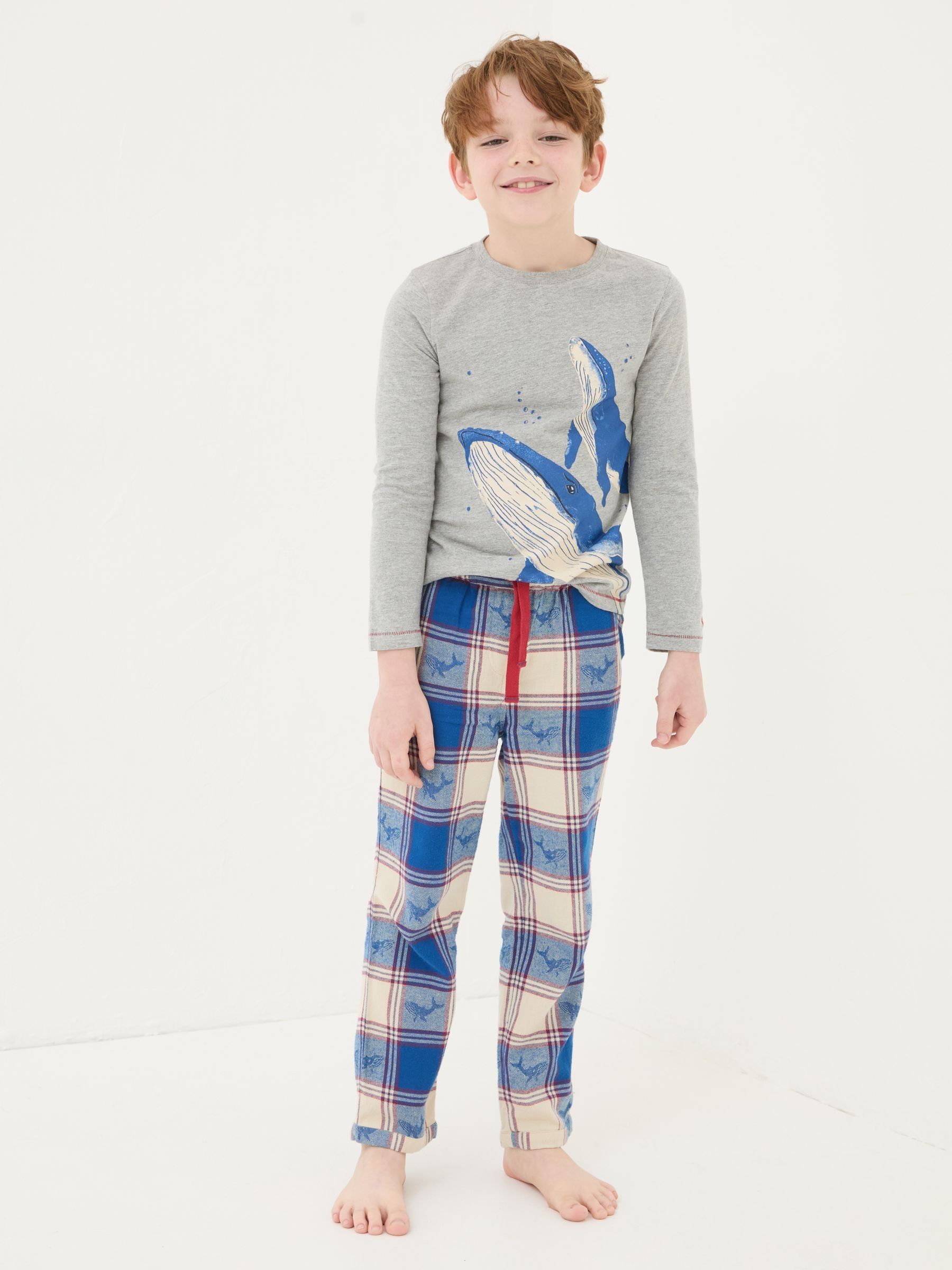 Blue Shelter Whale Pyjama Set - Image 2 of 6