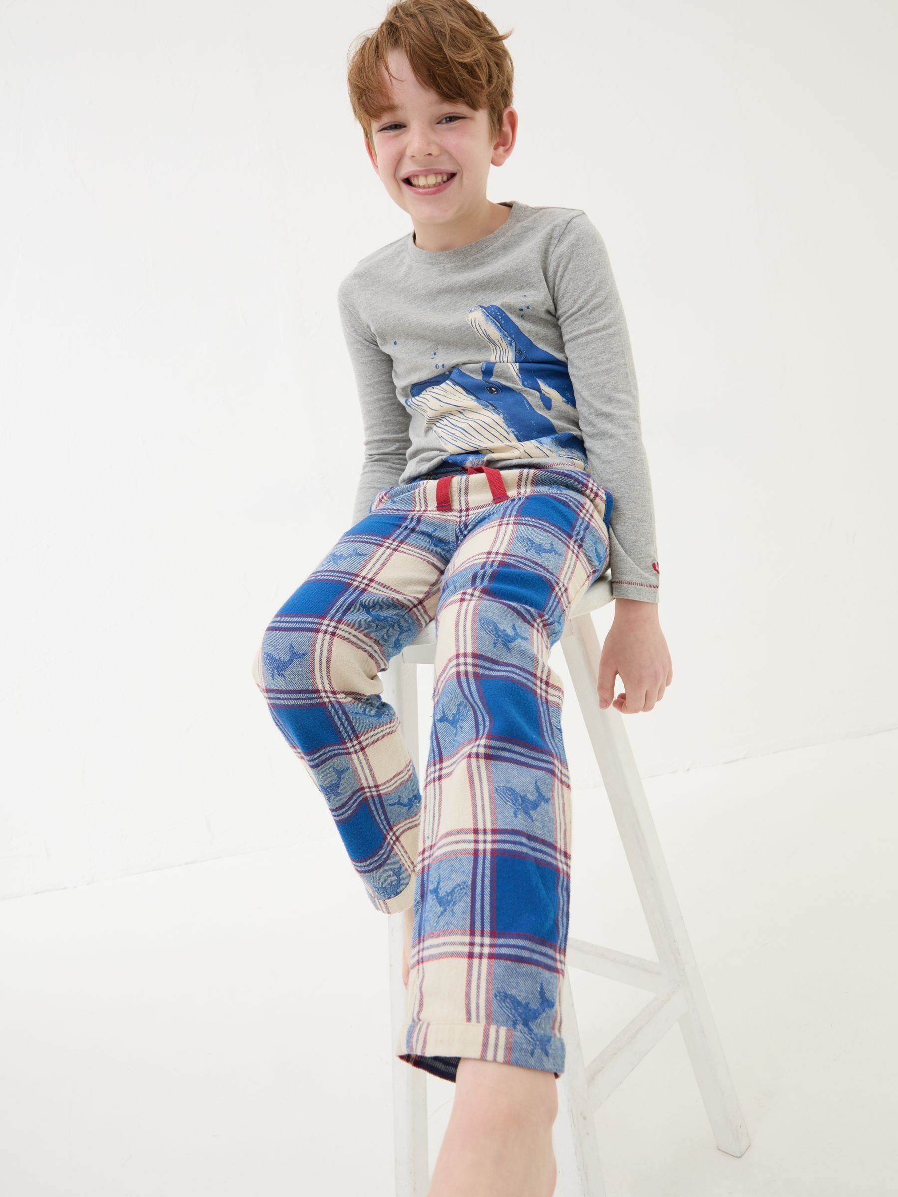 Blue Shelter Whale Pyjama Set - Image 4 of 6