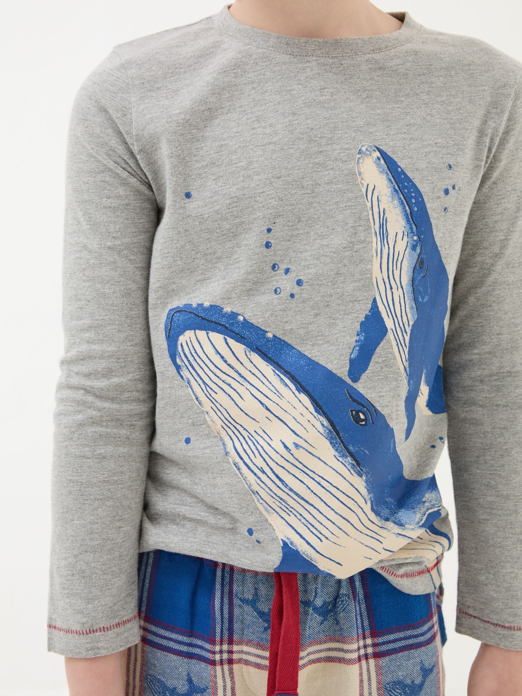 Blue Shelter Whale Pyjama Set - Image 6 of 6