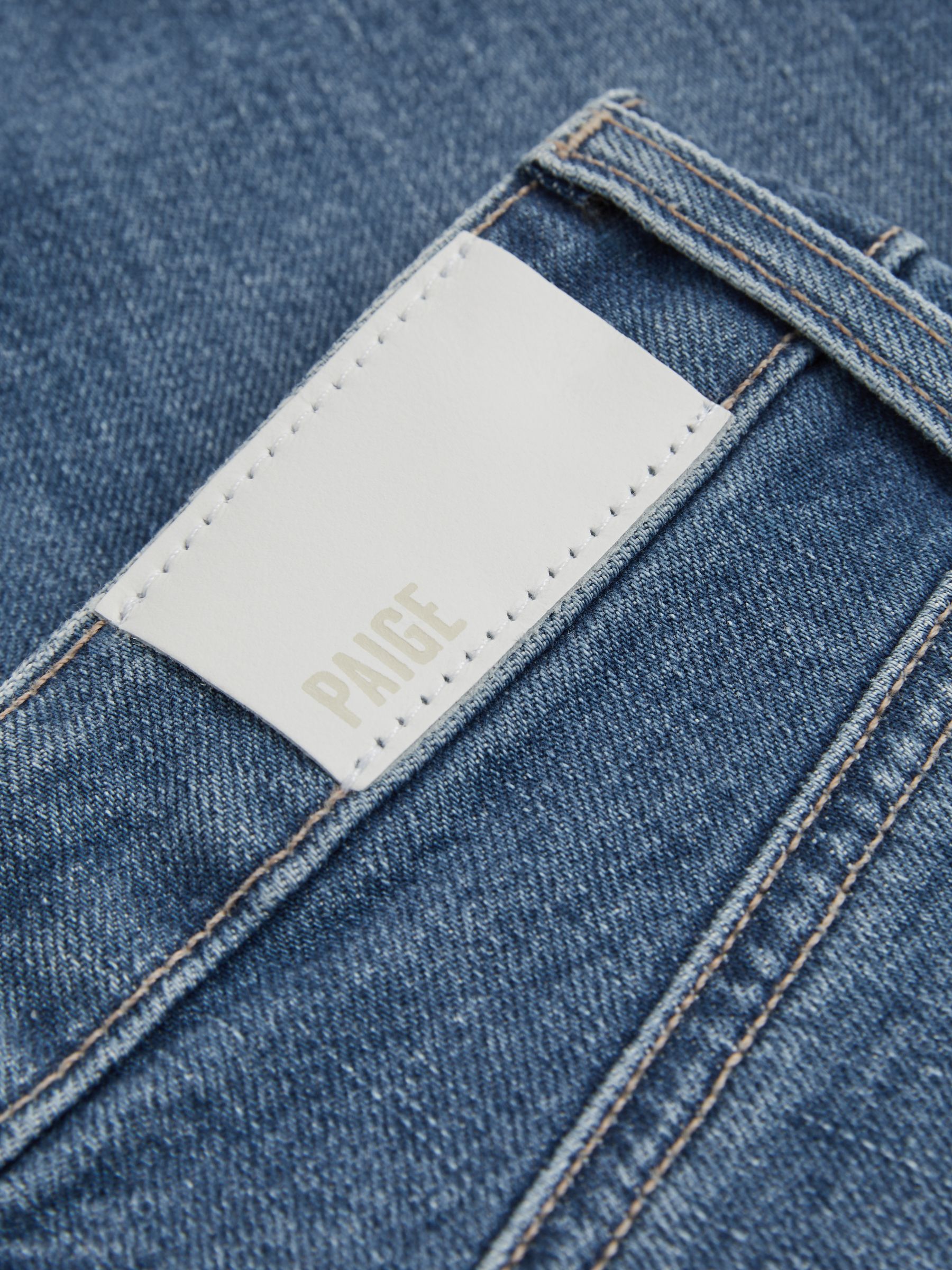 Sarah Familia Blue Paige Straight Leg Cropped Jeans - Image 2 of 5