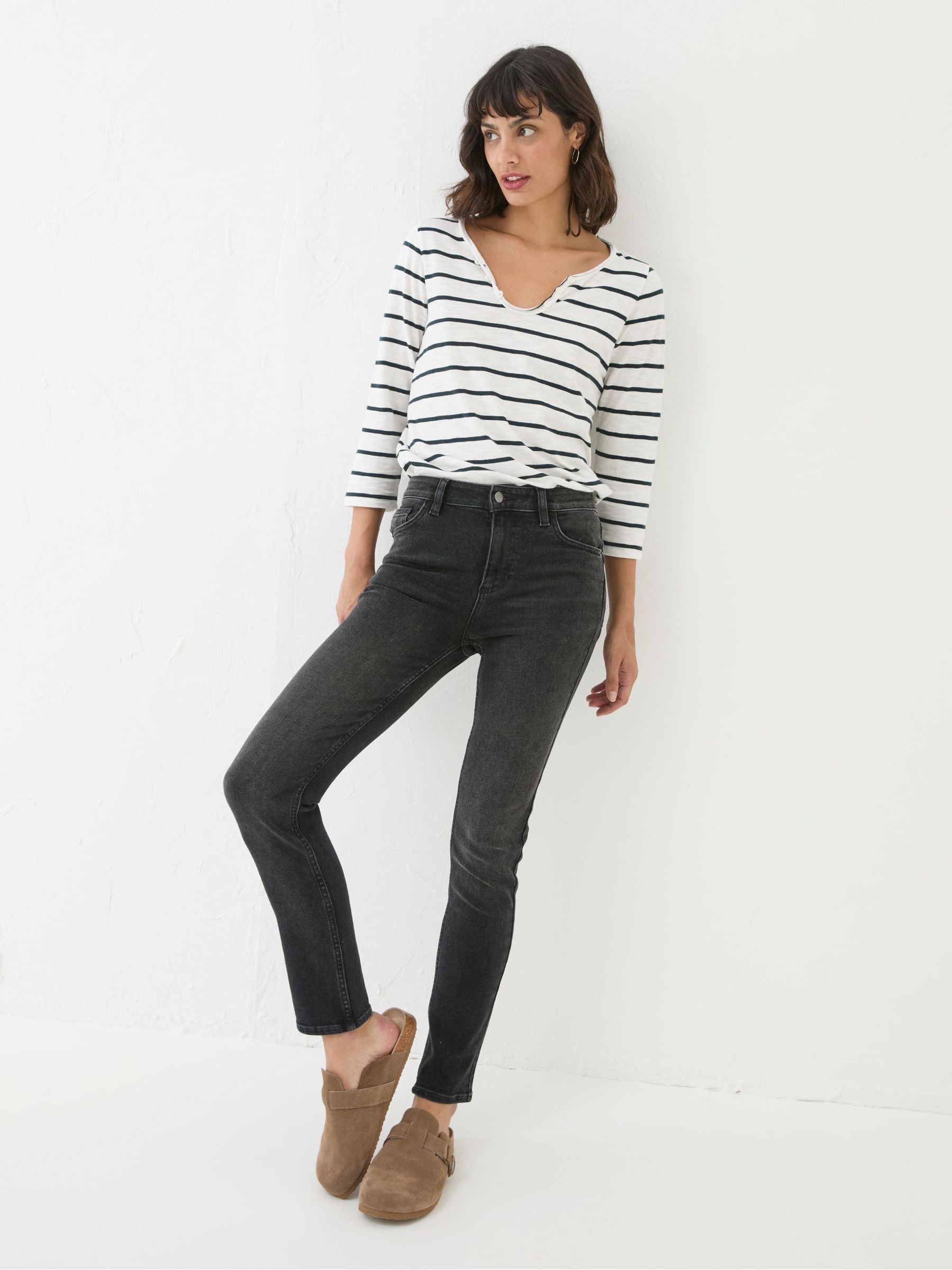 Sway Washed Black Slim Jeans - Image 3 of 6