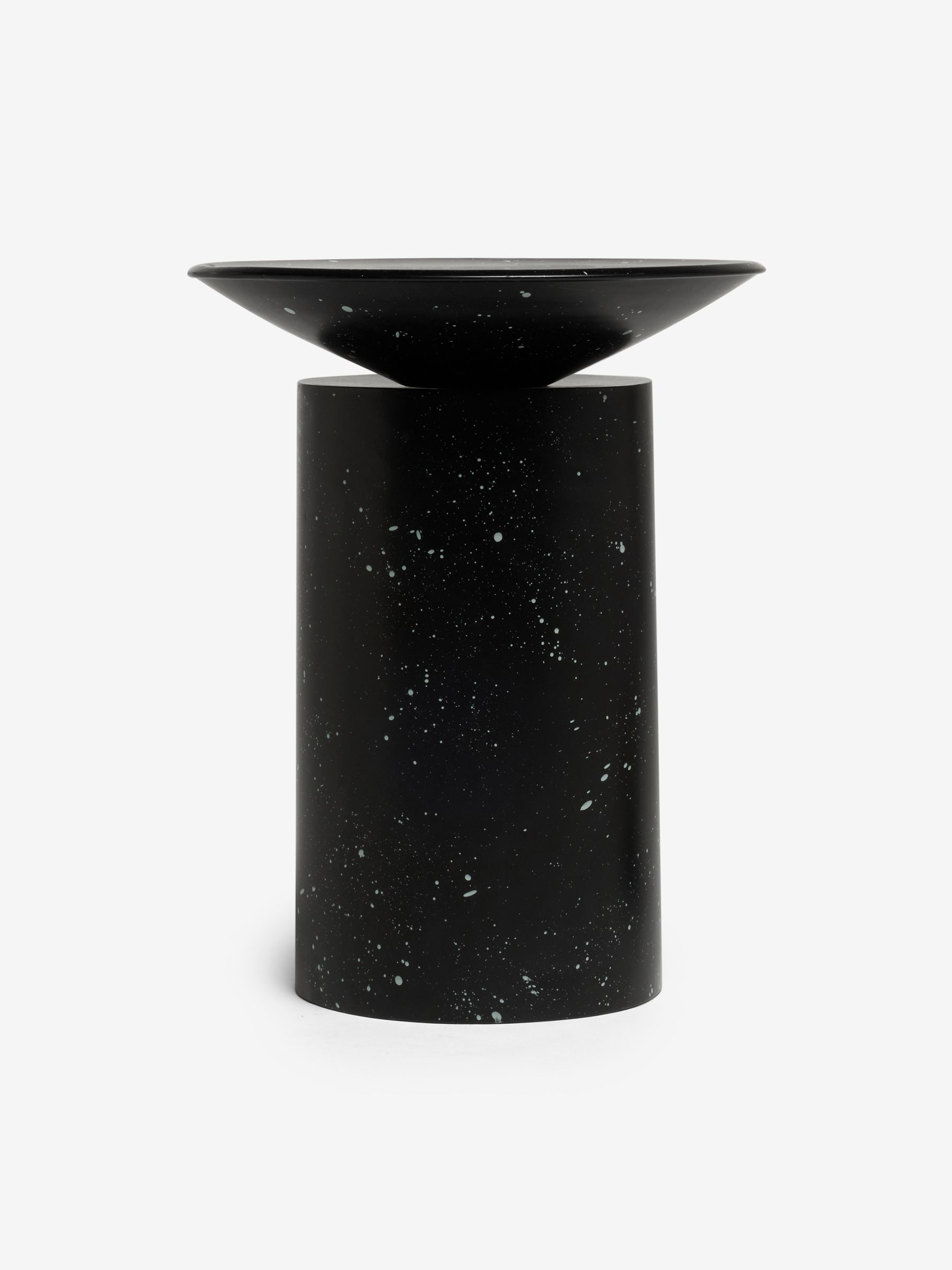 Bava Side Table in Black and White - Image 4 of 5