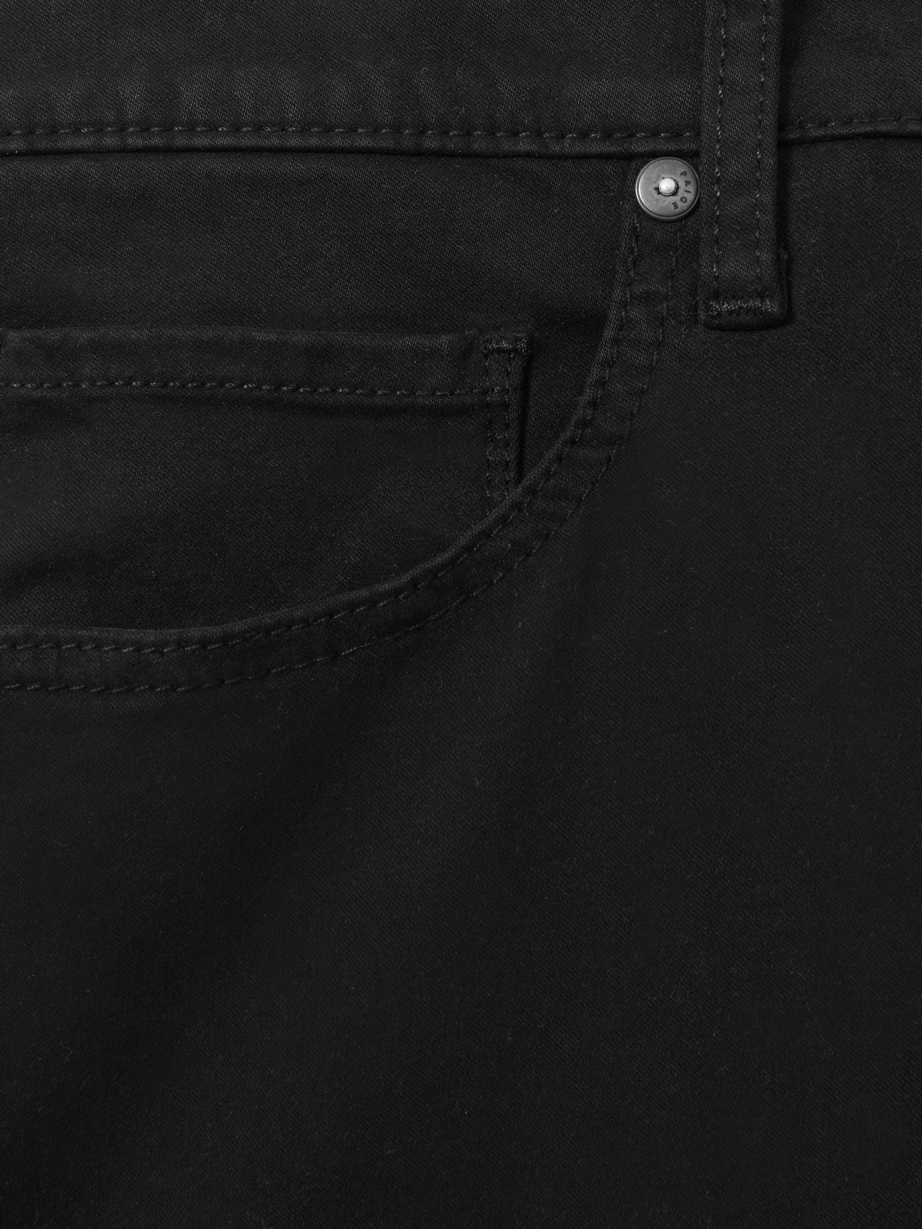 Paige Straight Leg Jeans in Black - Image 6 of 6