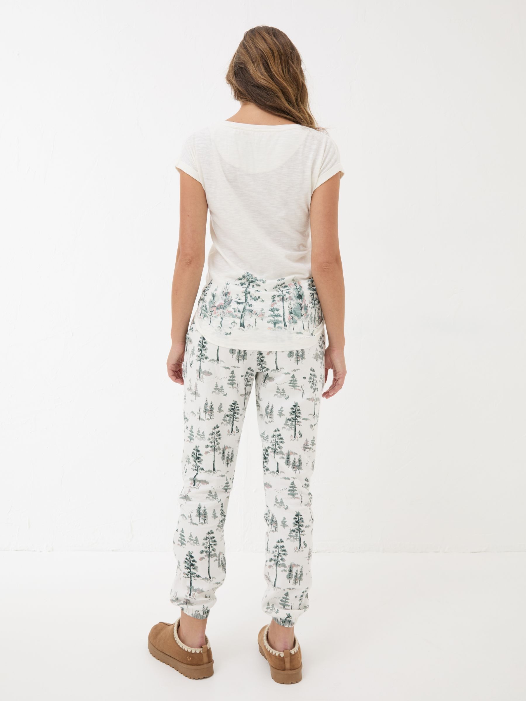 Christmas Cora Ivory Trees Pyjama Bottoms - Image 2 of 8