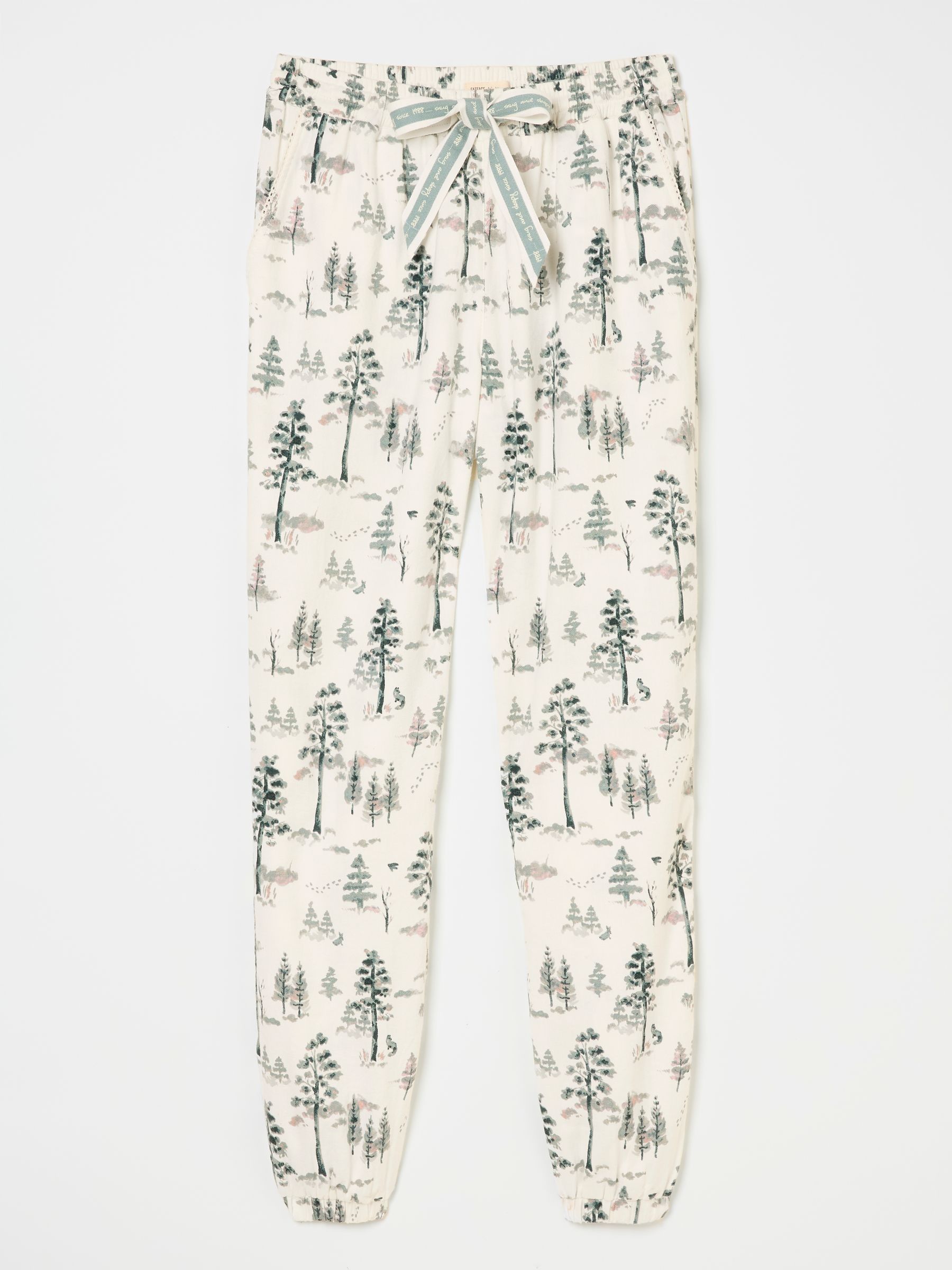 Christmas Cora Ivory Trees Pyjama Bottoms - Image 8 of 8