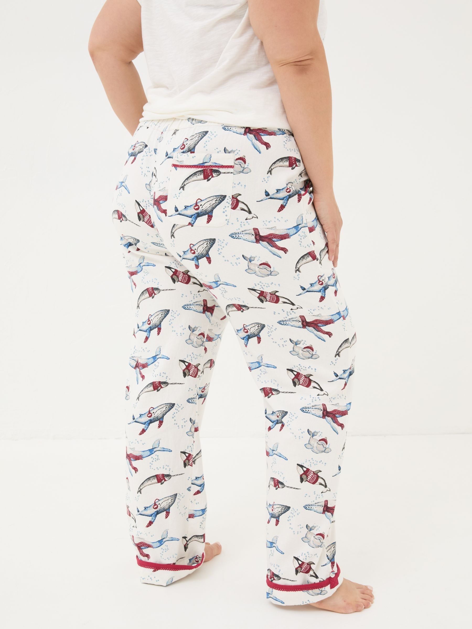 Shelter Eva Ivory Pyjama Bottoms - Image 2 of 9