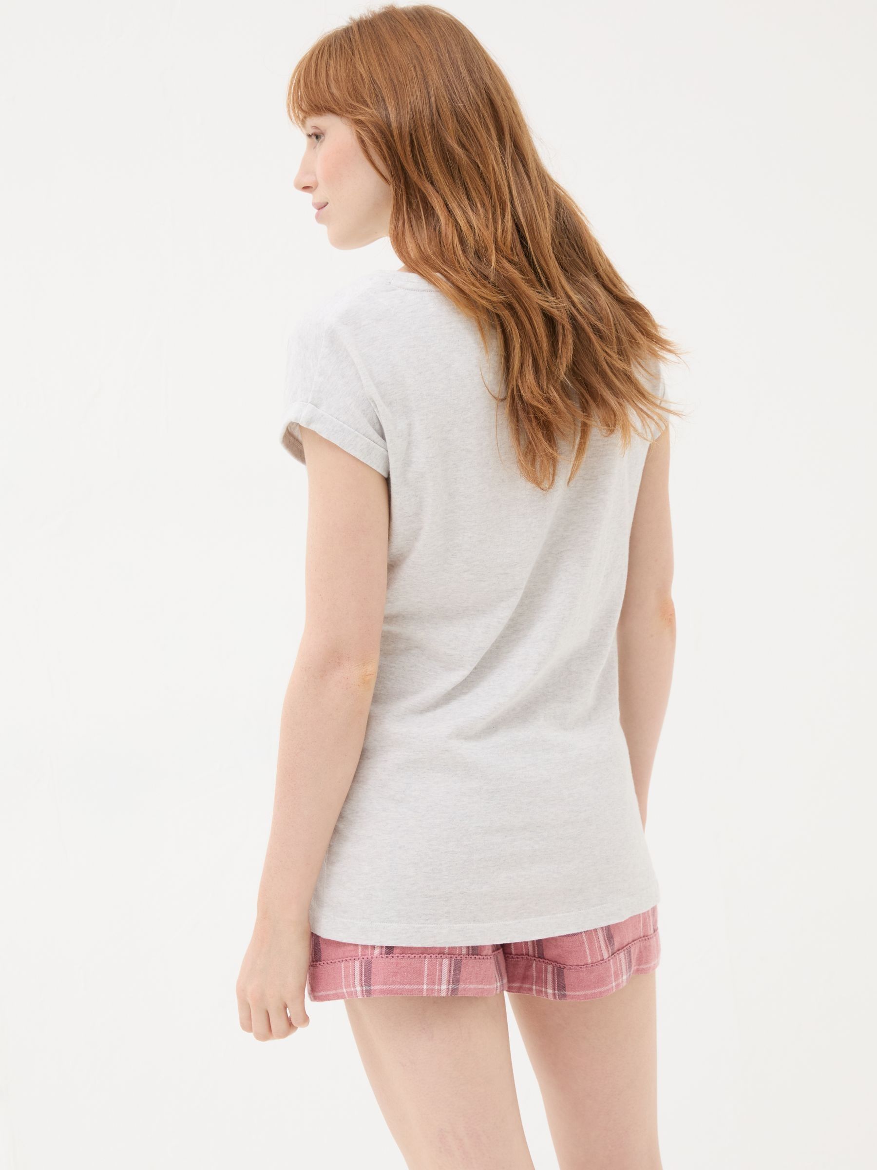 Bearly Awake Grey 100% Cotton Pyjama Top - Image 3 of 8
