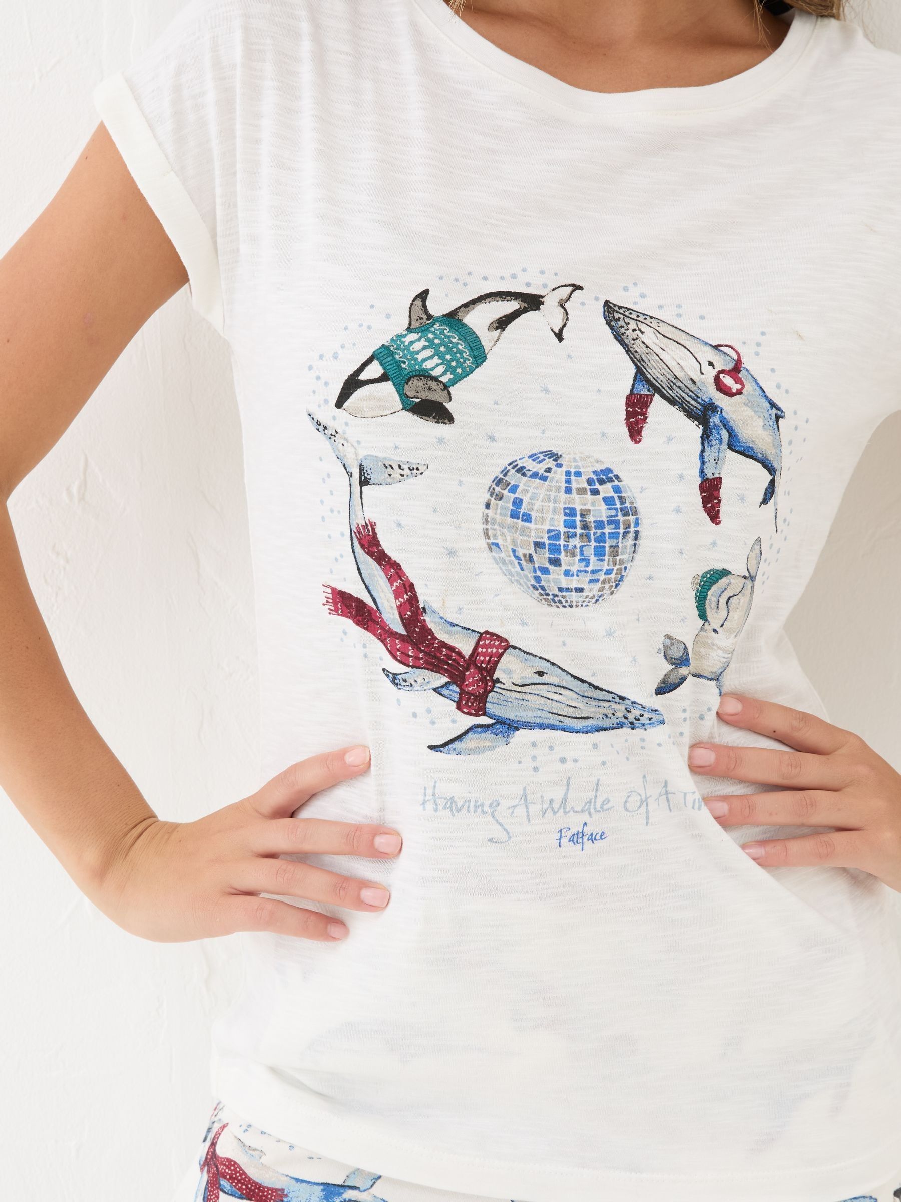 Shelter Ivory Wyn Pyjama Top - Image 4 of 4