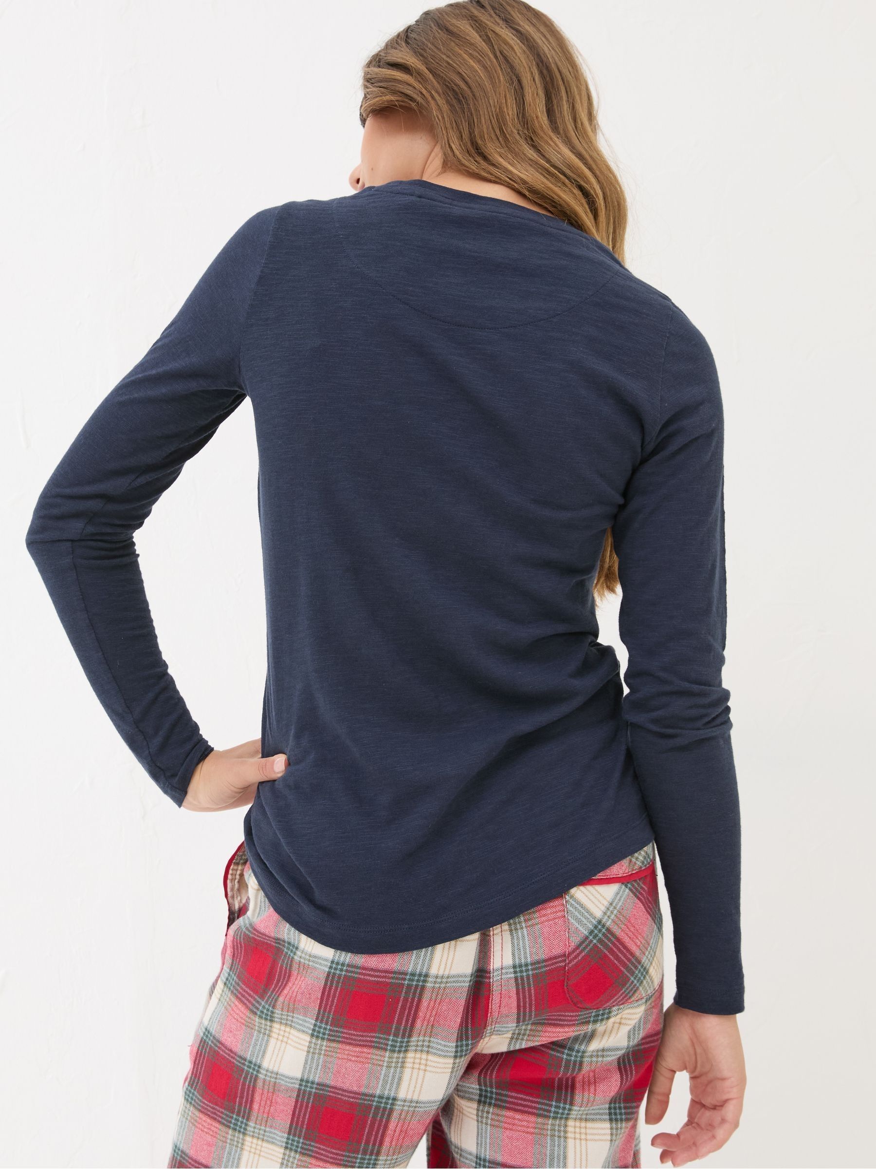 Surfboard Navy Pyjama Top - Image 2 of 4