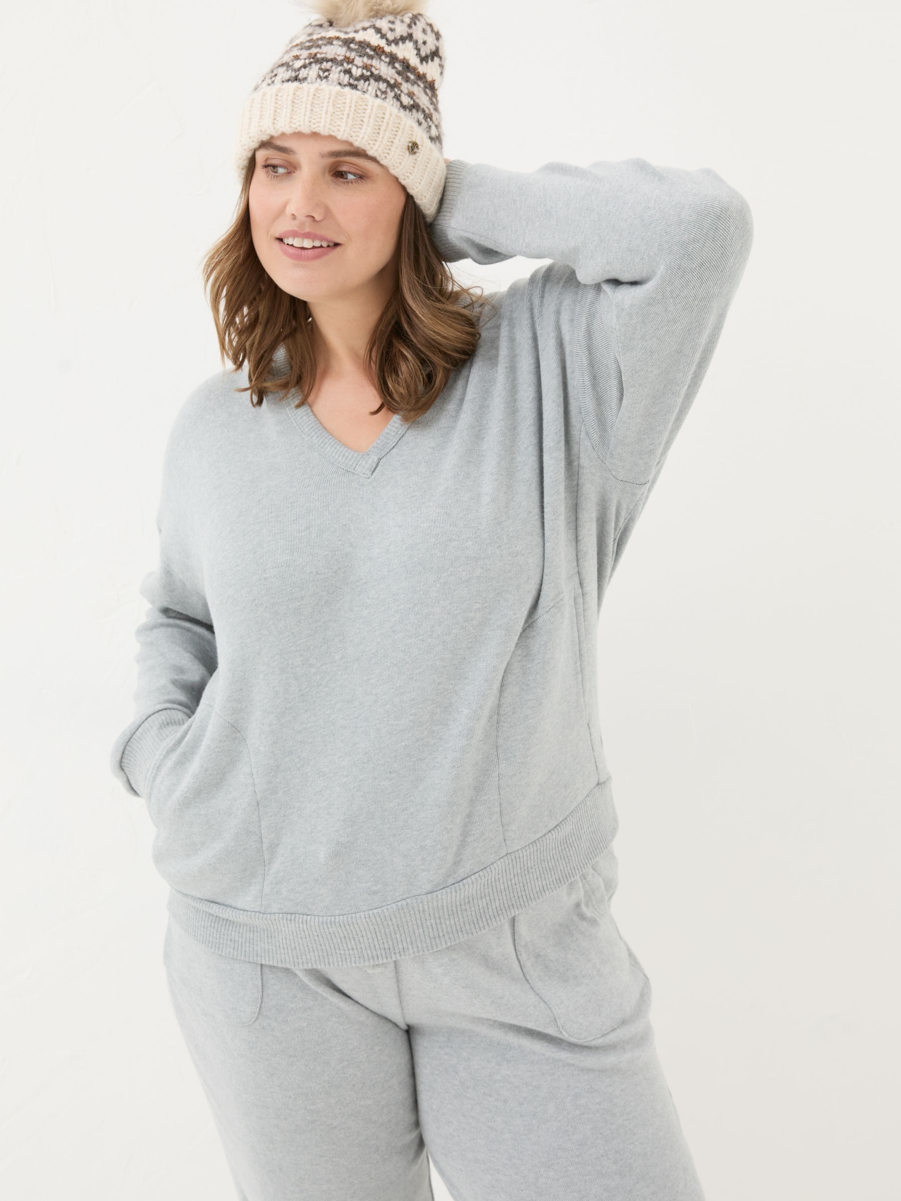 Hannah Grey Lounge Hoodie - Image 8 of 10