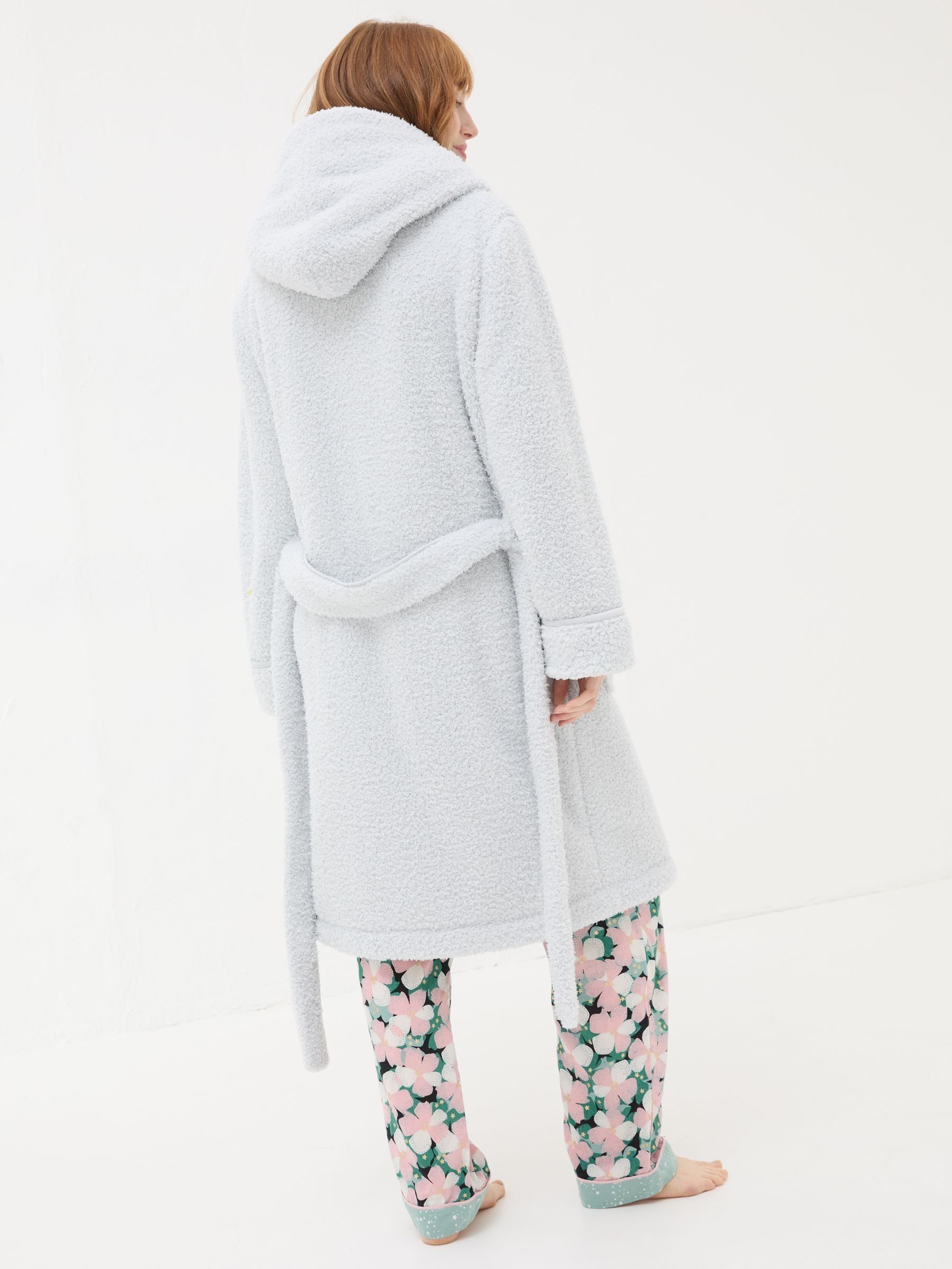 Snuggle Grey Dressing Gown - Image 2 of 6