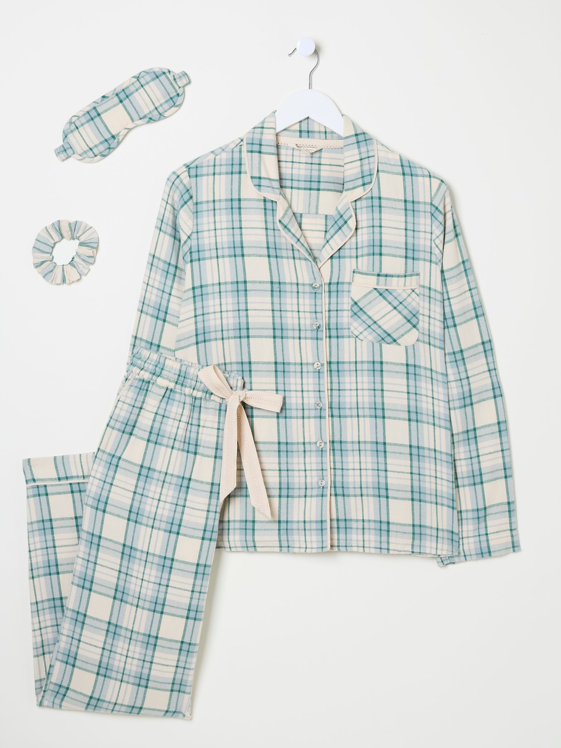 Green Pyjama Set Green Check - Image 11 of 11